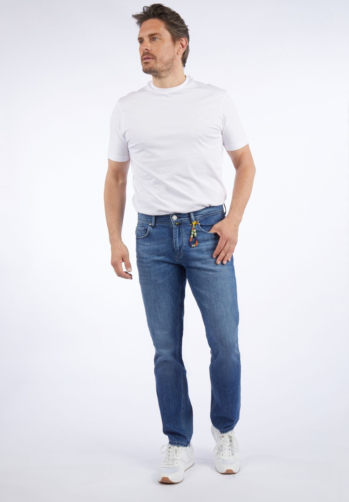 HECHTER PARIS Straight-Jeans im 5-Pocket-Style