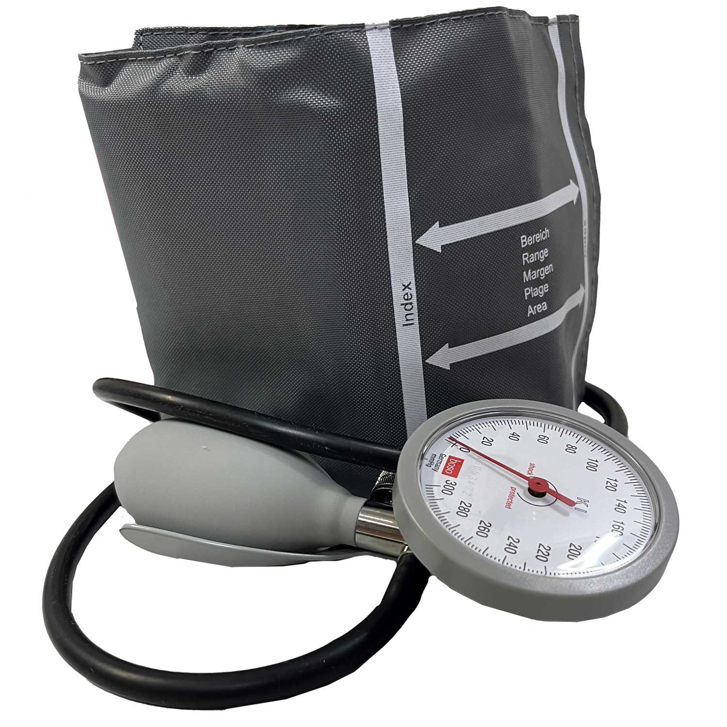 boso Blutdruckmanschette boso K I Blutdruckmanschette 60 mm Grau mit Tasche