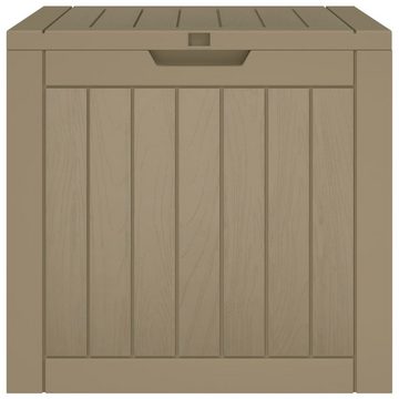 vidaXL Gartenbox Gartenbox Grau 55,5x43x53 cm Polypropylen