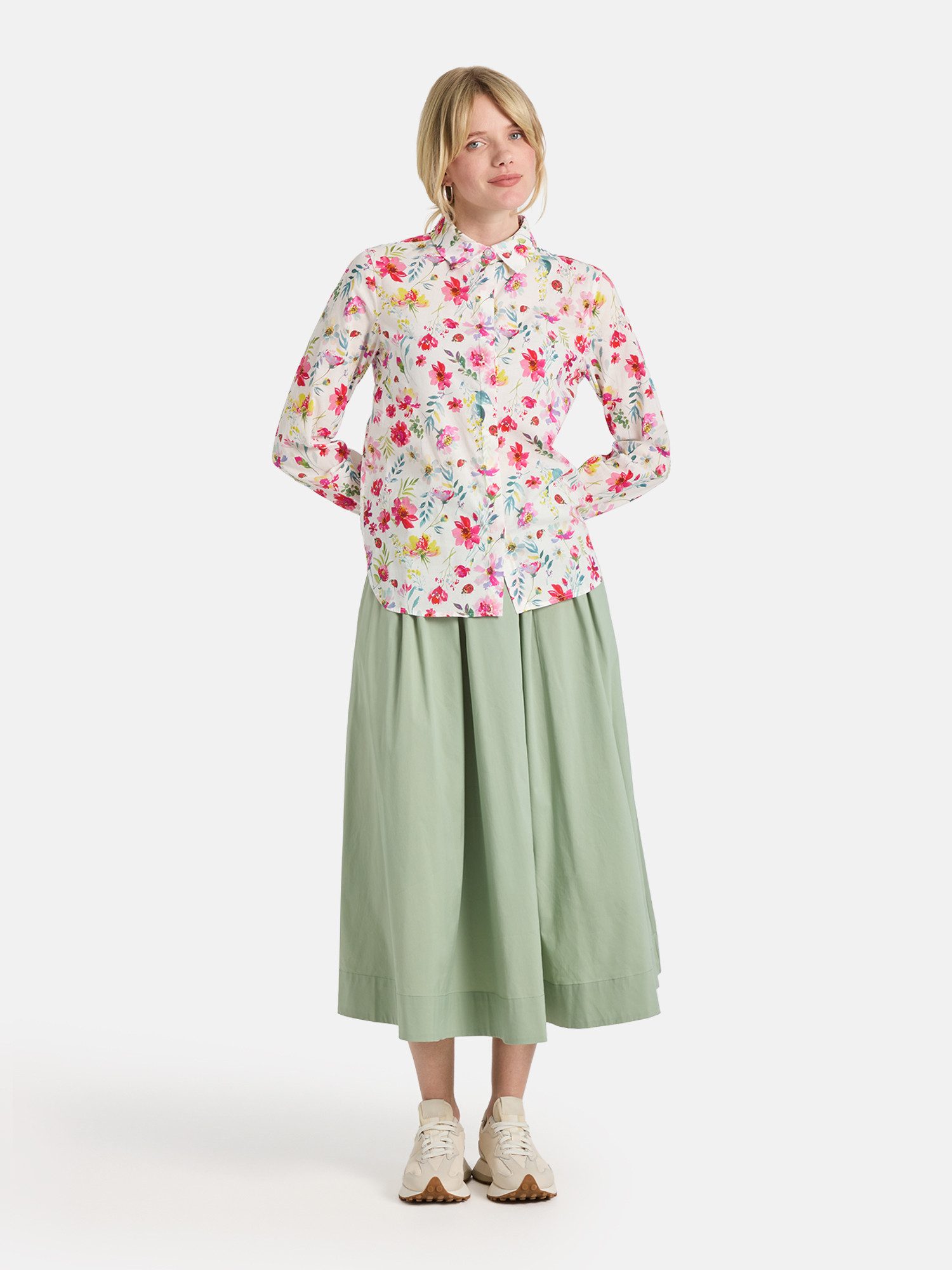 Lieblingsstück Klassische Bluse FylidaL aus 100% Baumwolle