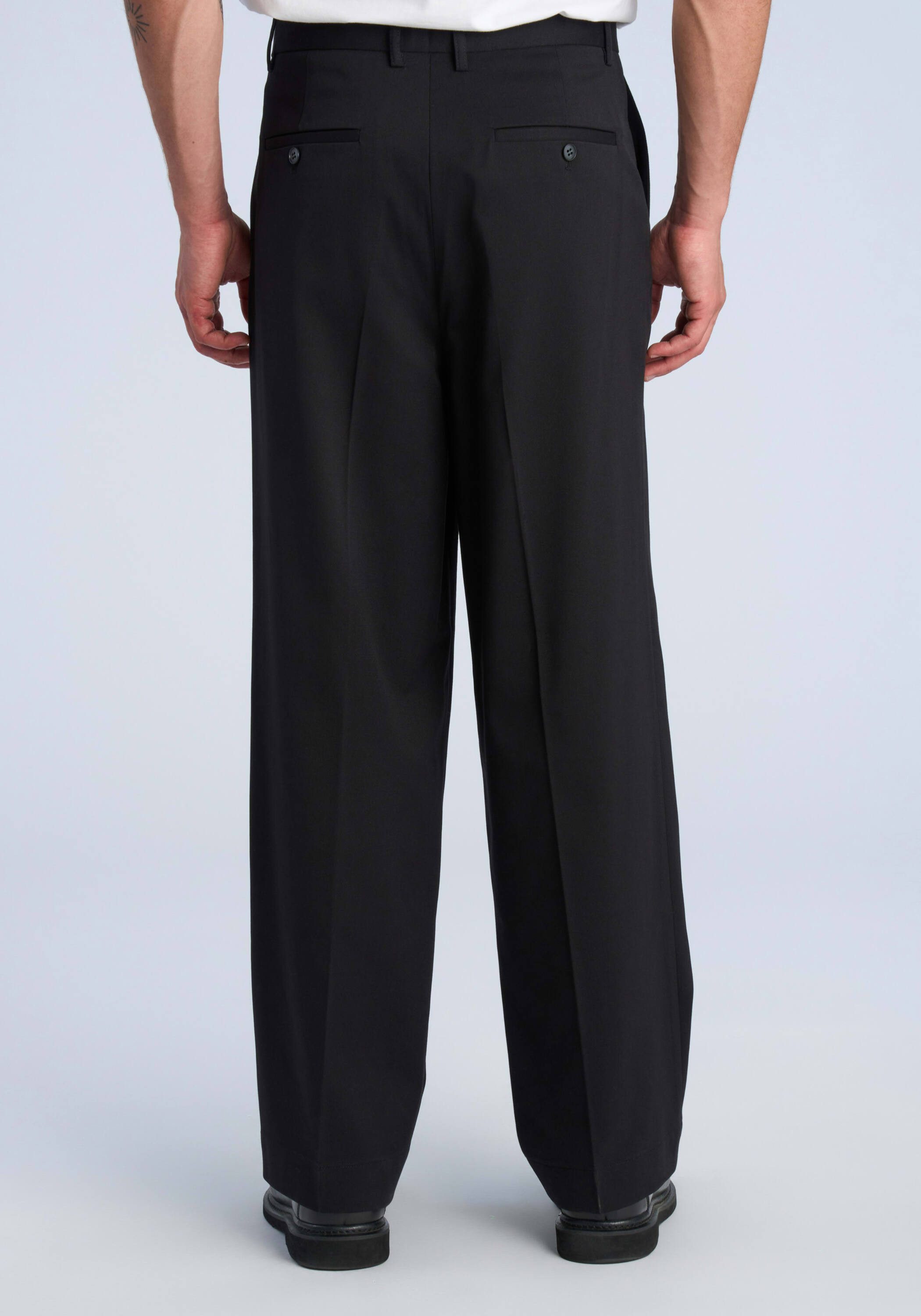 LINDBERGH Chinos Klassische Hose Wide Fit