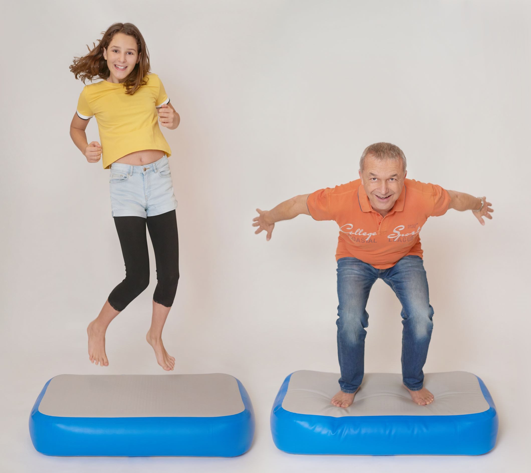 e4fun Bodenturnmatte Air Block 60 x 100 x 20 cm - Turnmatte/Trampolin (1-St)