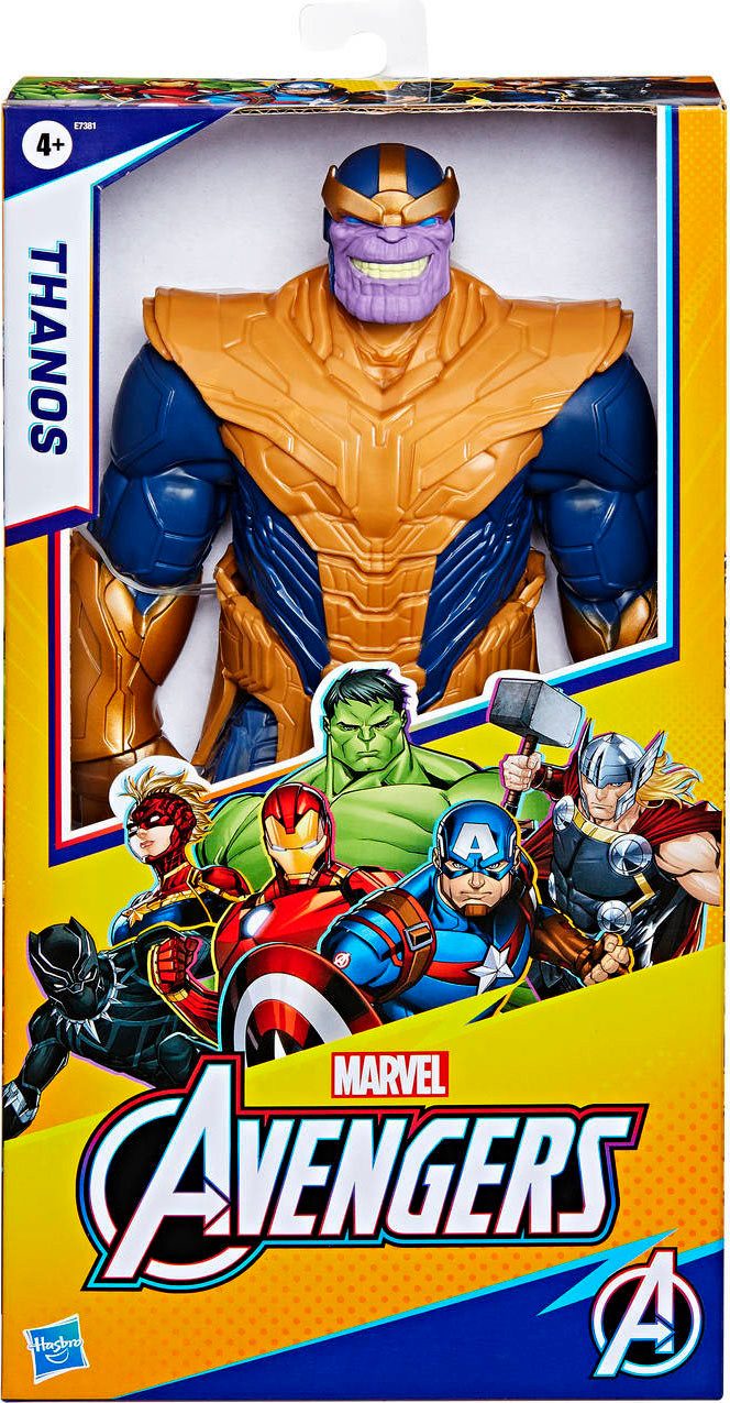 Hasbro Spielfigur Marvel Avengers, Titan Hero Serie, Deluxe Thanos