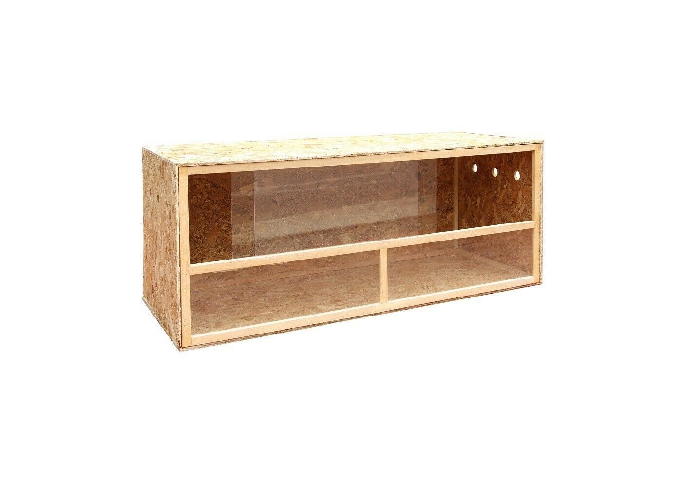 Terrarium MyPets® Terrarium Seitenbelüftung Holzterrarium OSB Holz Terrarien