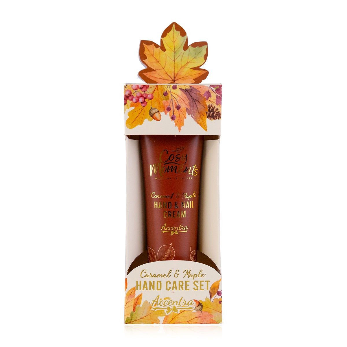 ACCENTRA Handpflege-Set Handpflegeset COSY MOMENTS mit Creme und Nagelfeile, 4-tlg., parabenfrei vegan