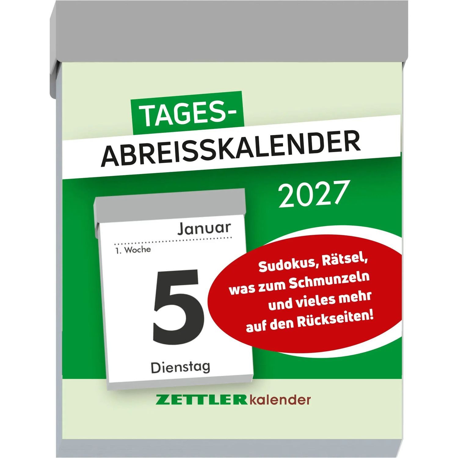 Wandkalender Tagesabreißkalender M 2027