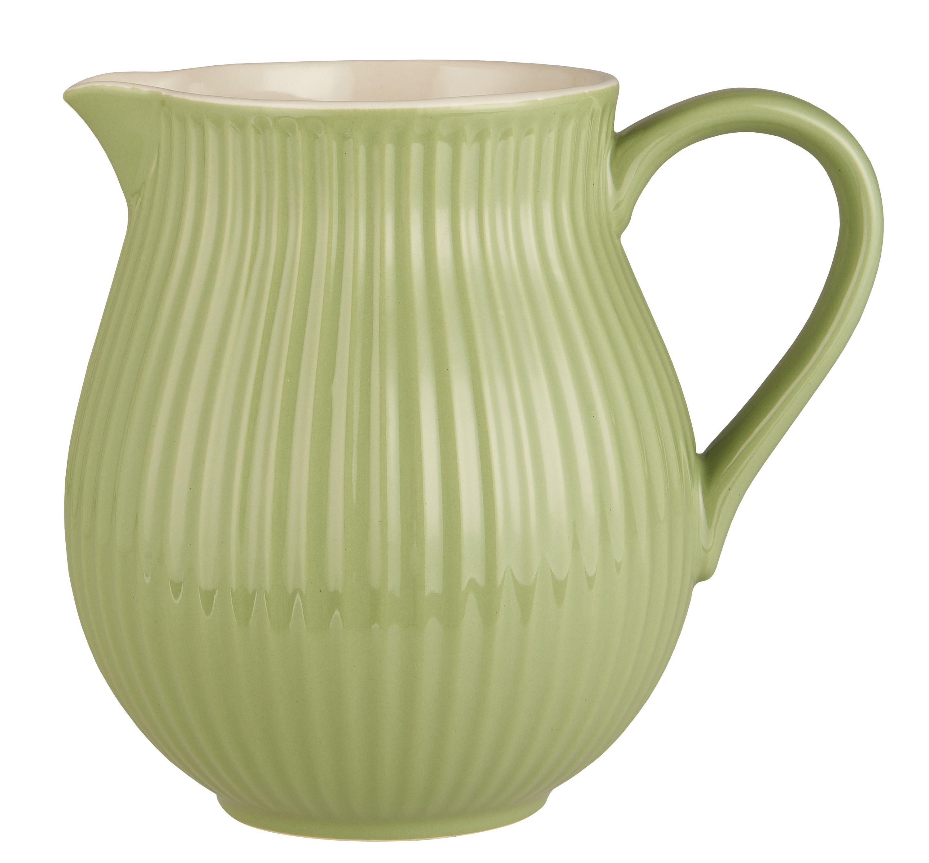 Kanne Ib Laursen - Krug Kanne Karaffe Vase Mynte Keramik 2 Liter Wasabi