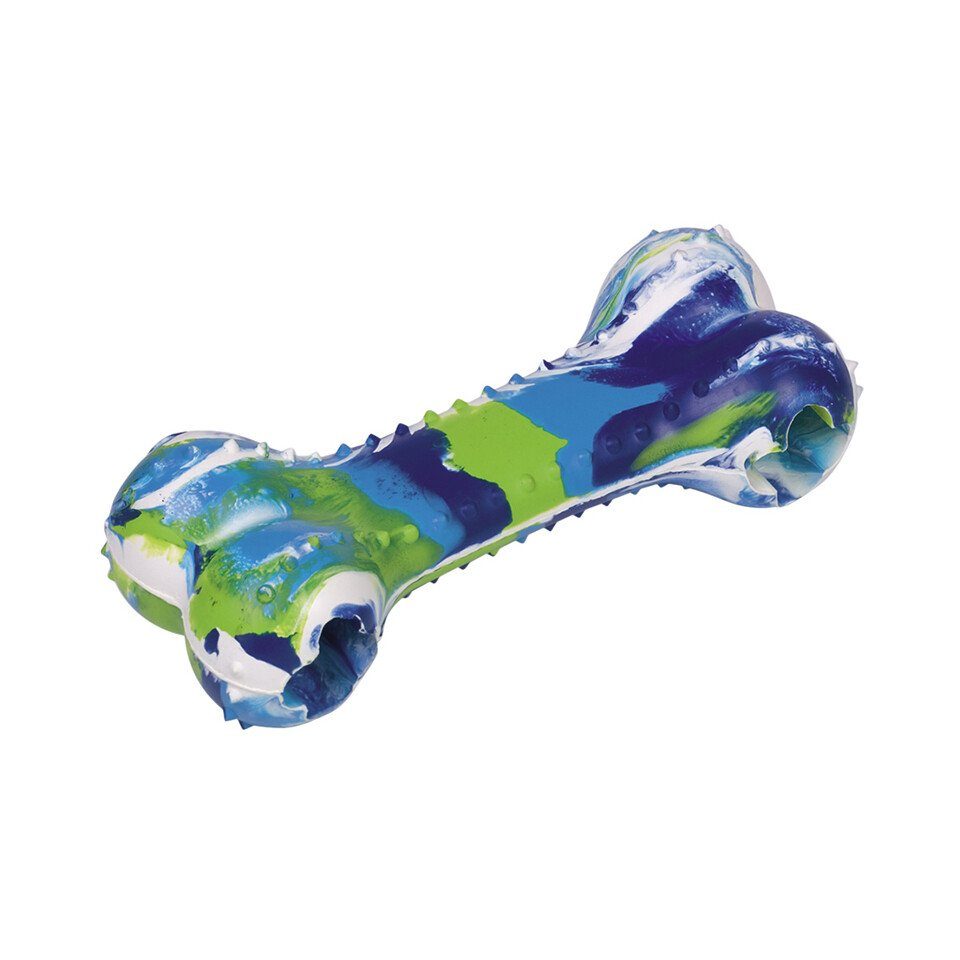 Nobby Spielknochen Vollgummi Knochen camouflage