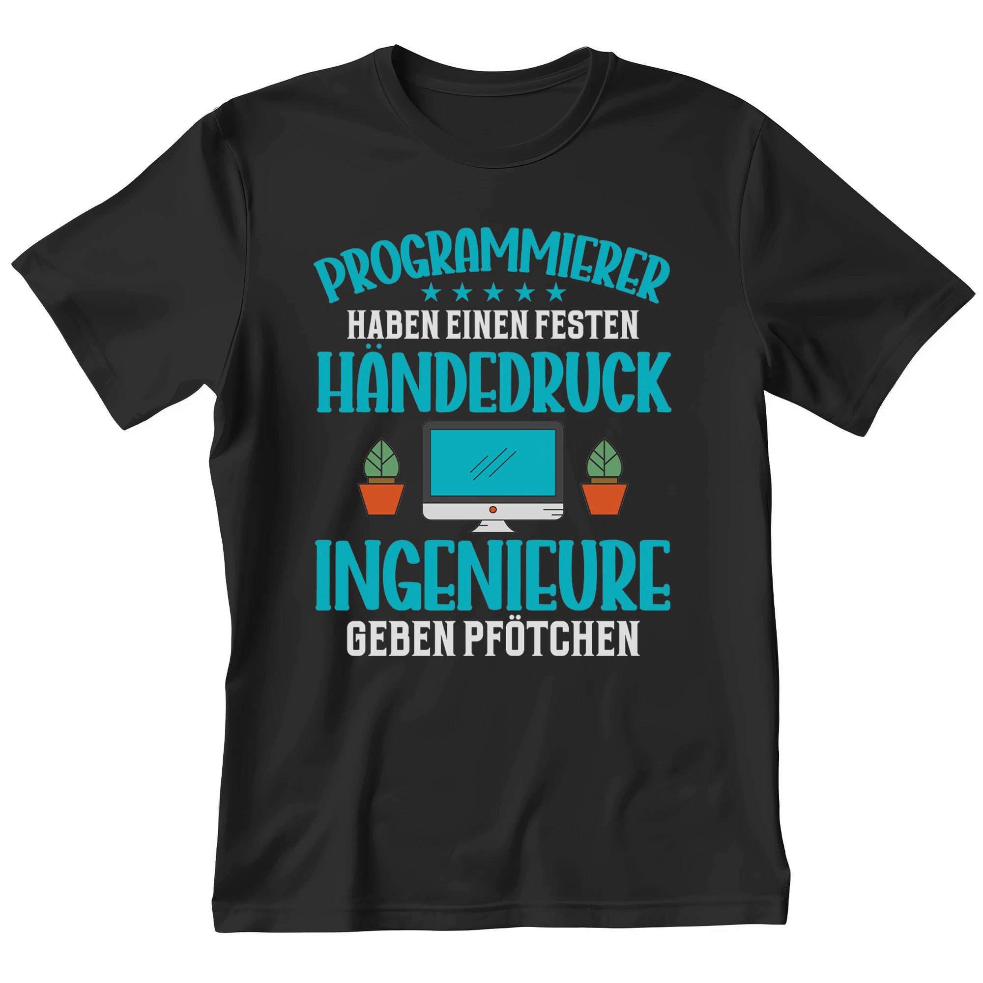 T-Shirt Programmierer Geschenk Männer Spruch Beruf Studium Abschluss
