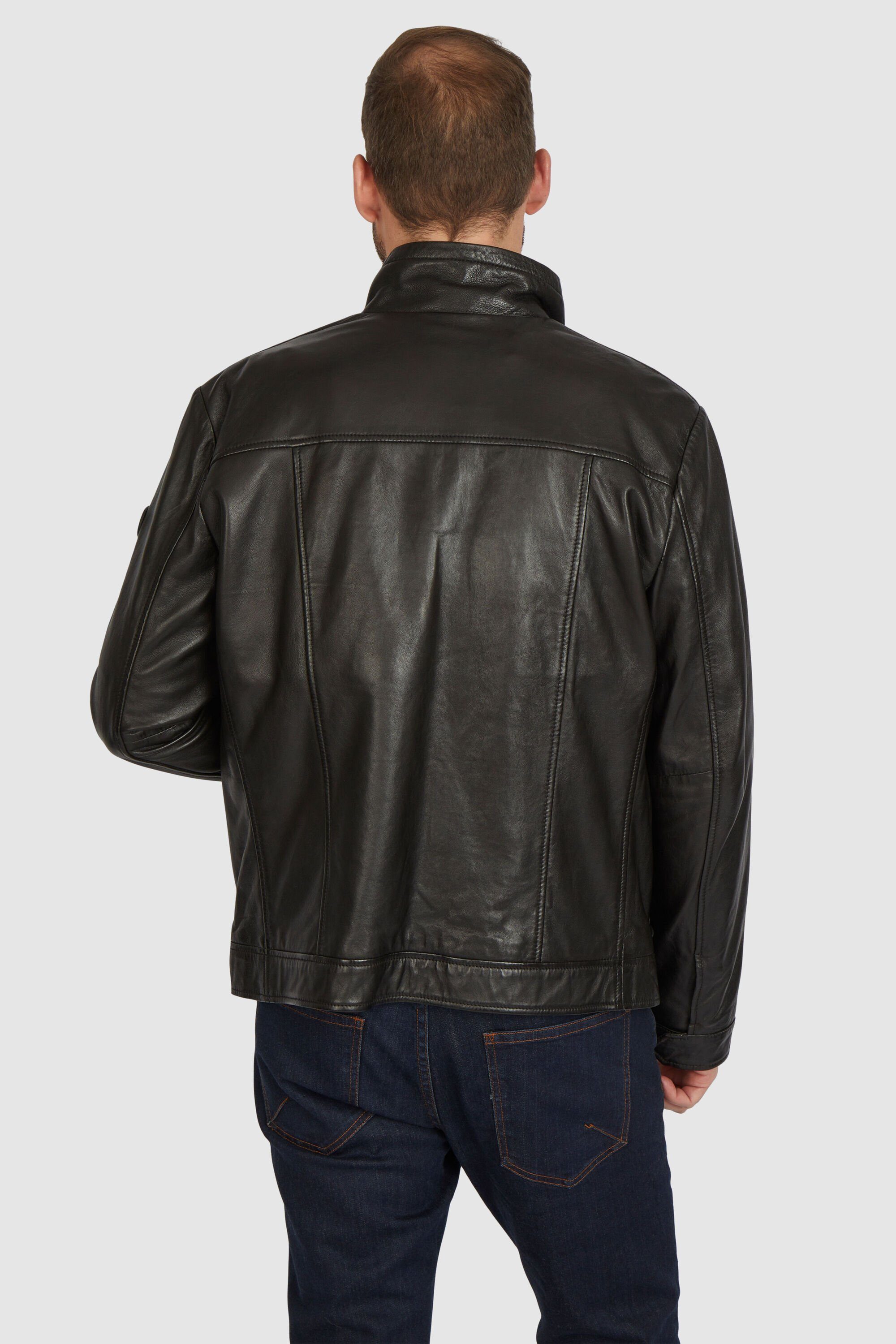 bugatti Lederjacke BUMATTI (1-St) aus hochwertigem Leder