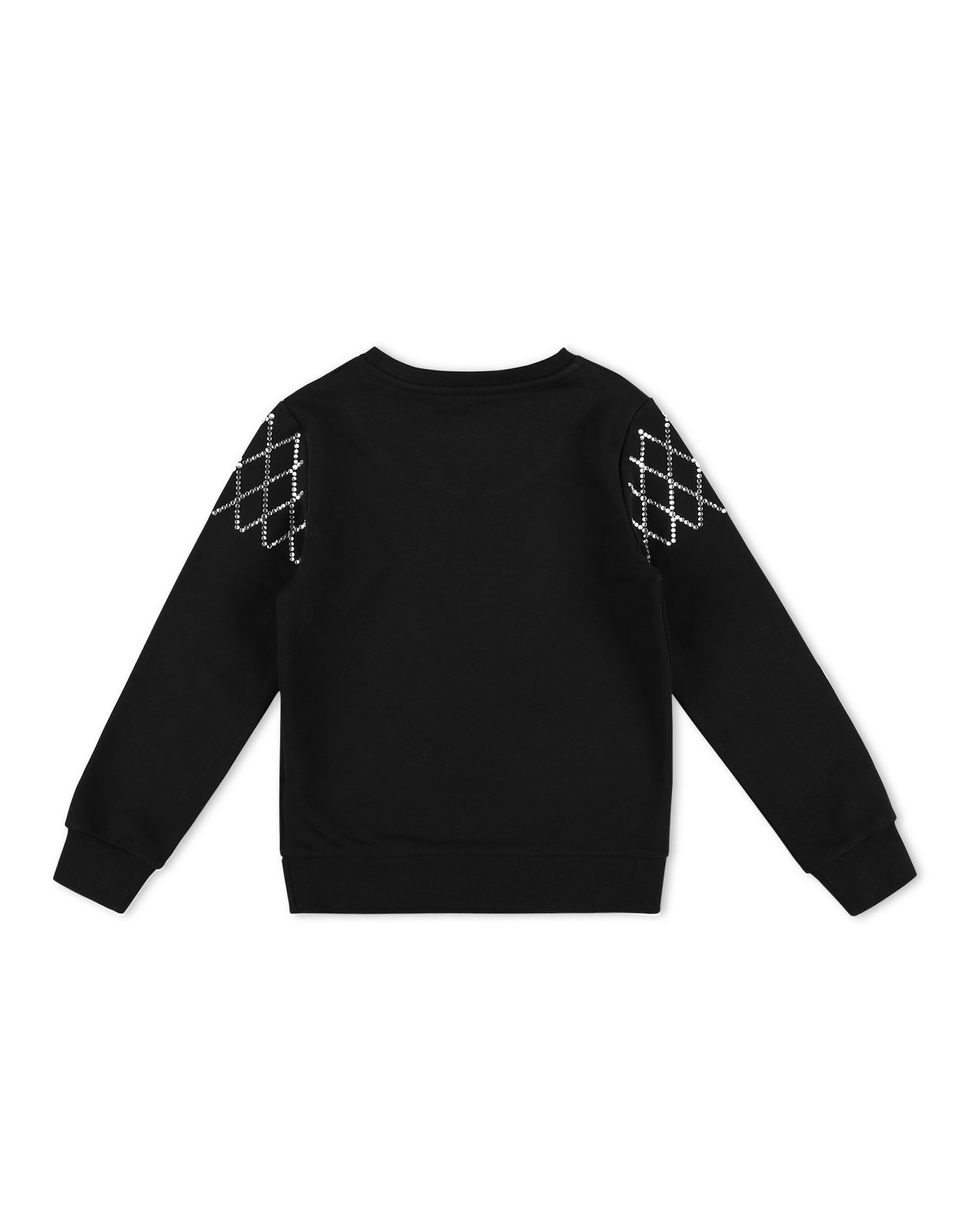 PHILIPP PLEIN Sweatshirt Sweatshirt LS Crystal Plein