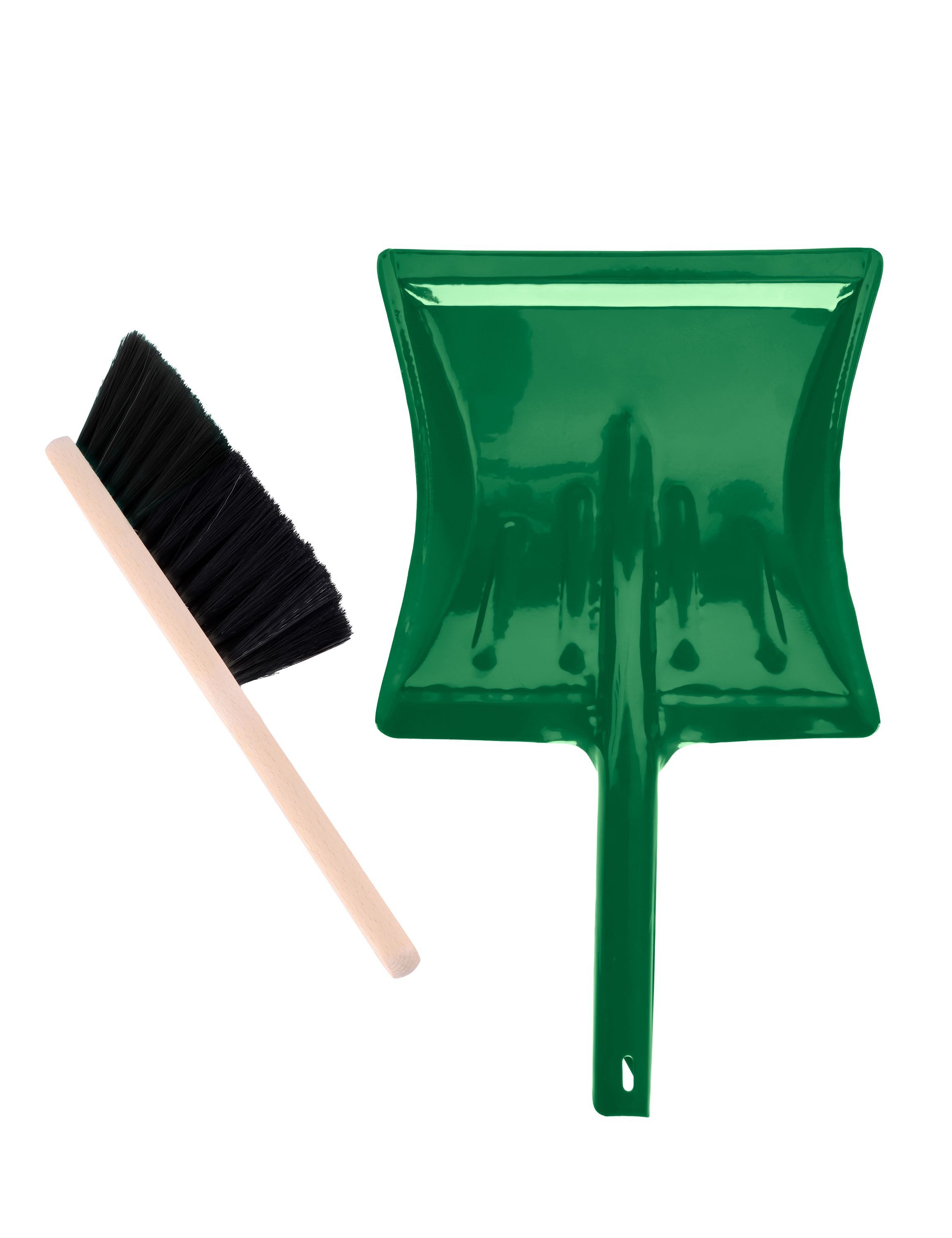 Garronda Щетки для чистки-Set Metall Kehrschaufel Set mit Kehrblech und Handbesen GD-0172, (Kehrschaufel Metall und Handfeger Set, 1 Stück)