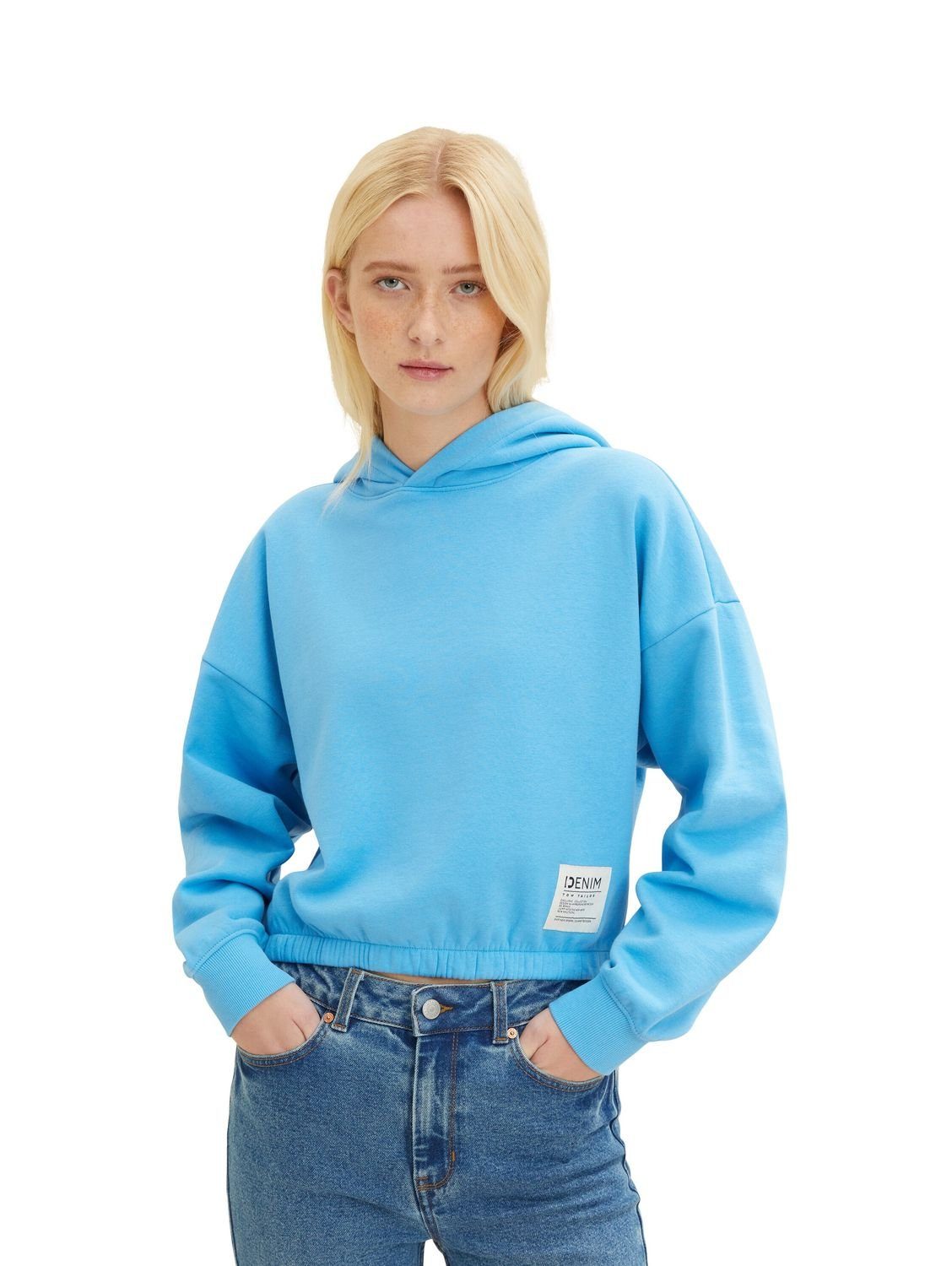 TOM TAILOR Denim Sweatshirt CROPPED aus günstig online kaufen