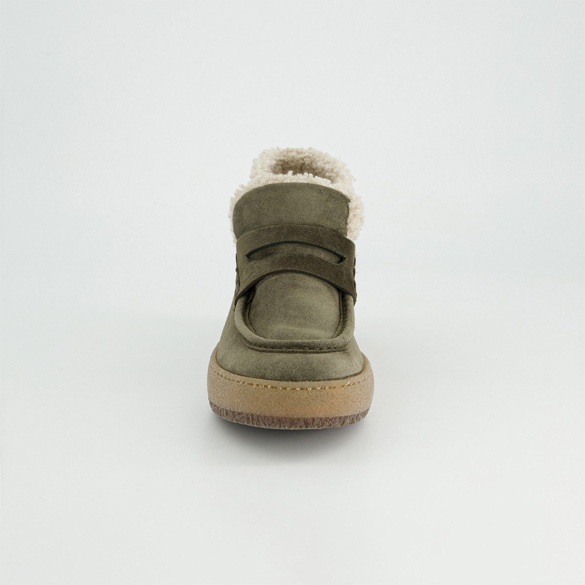 Paul Green Paul Green 5576-003, Slipper & Mokassin, Warmfutter, Grün, Damen Winterstiefel