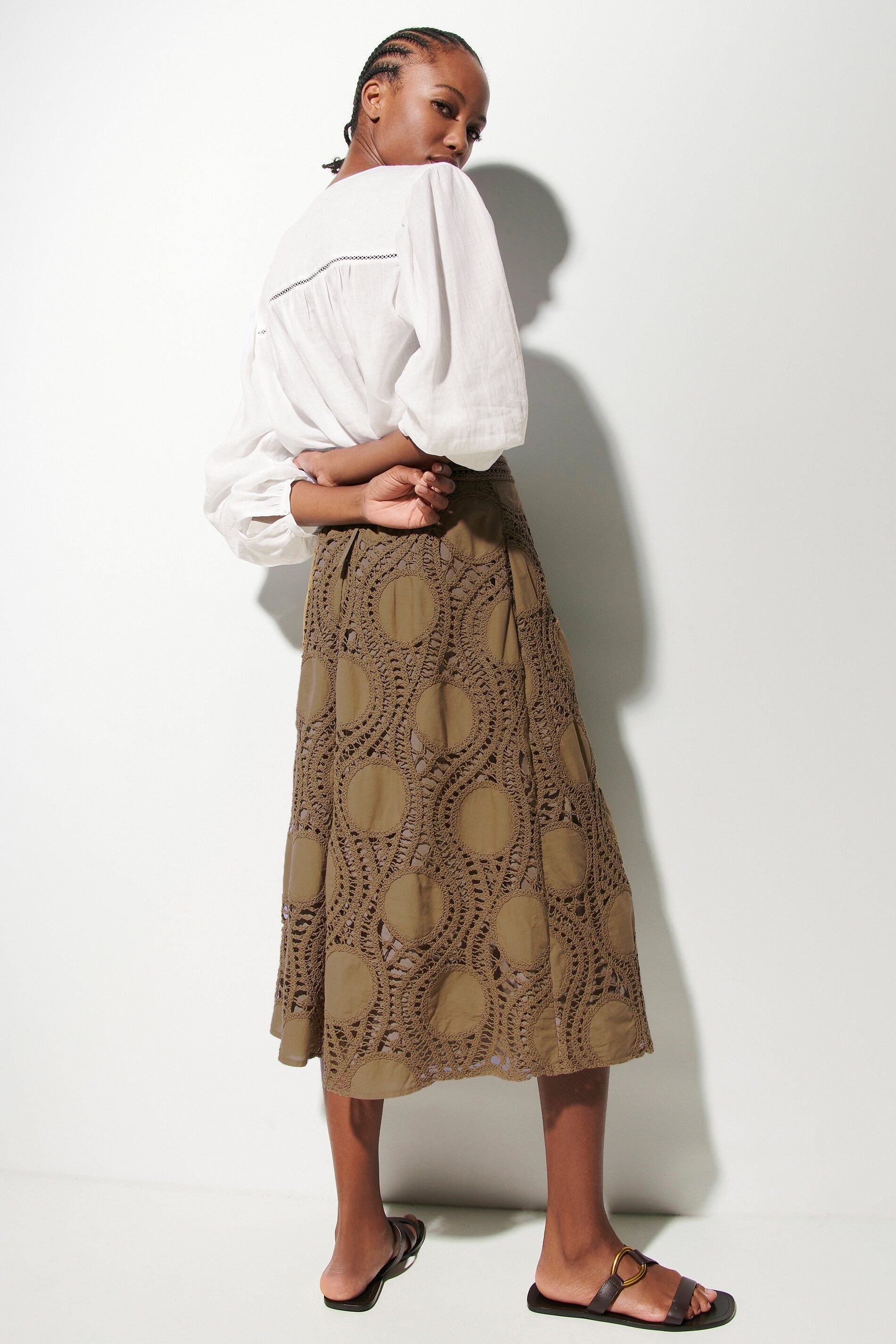 Luisa Cerano Langarmbluse