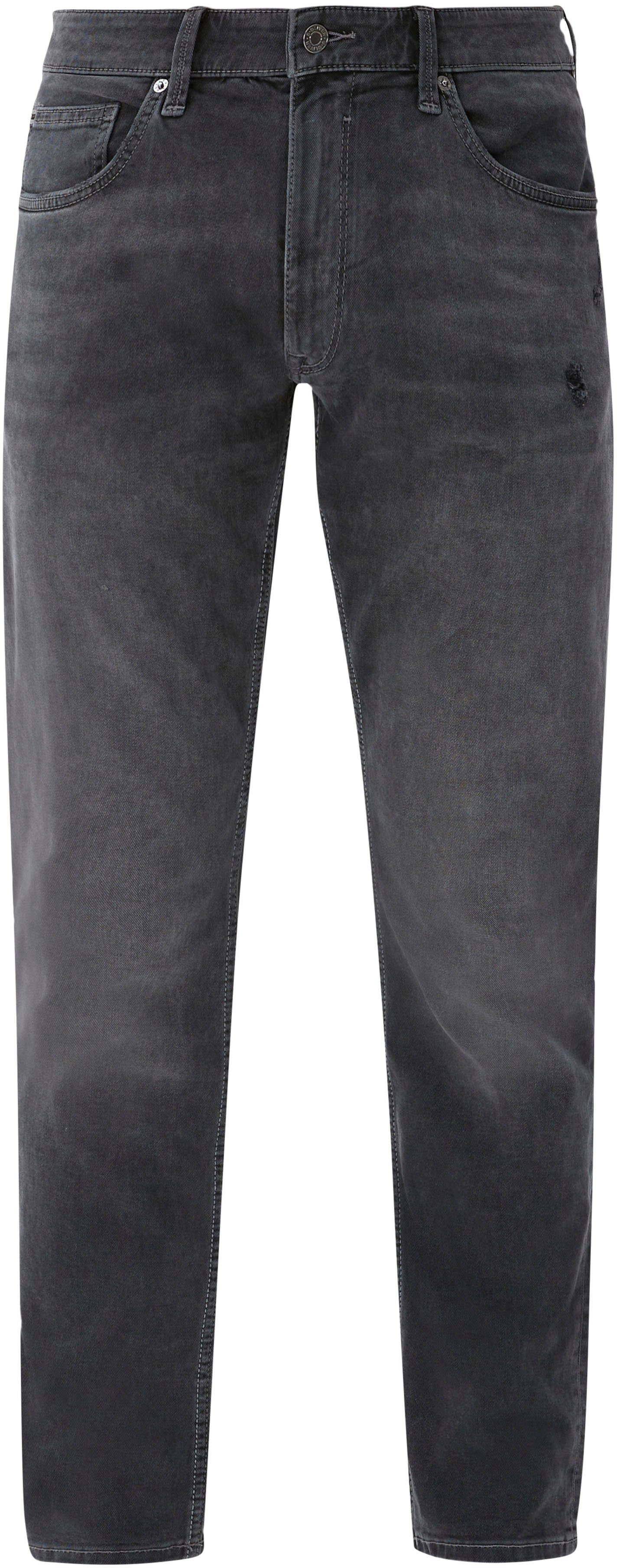 s.Oliver Waschung authentischer Slim-fit-Jeans KEITH anthrazit mit