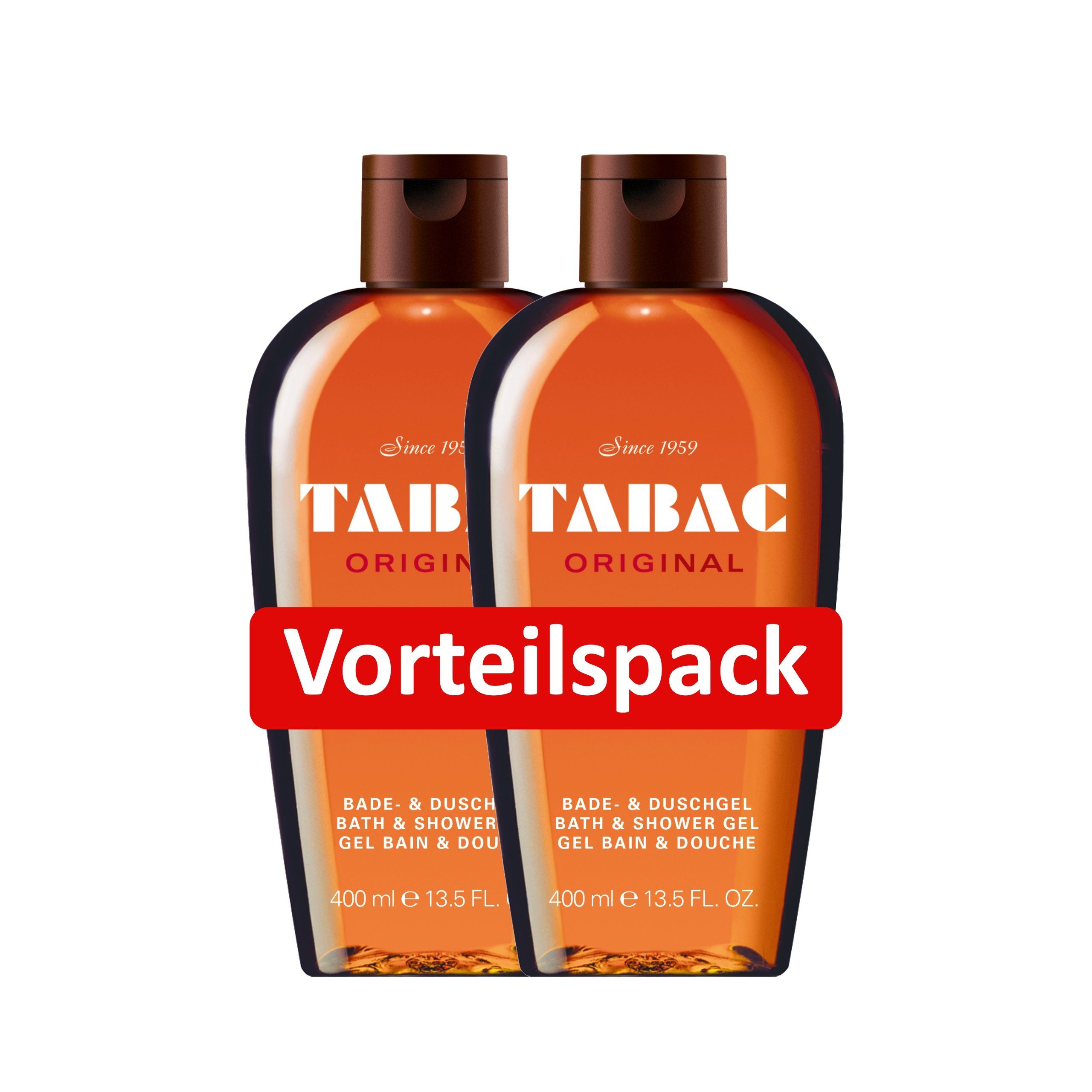 Haushalt Duschgele Tabac Original Duschgel Tabac Original Shower Gel 2 x 400 ml VORTEILSPACK