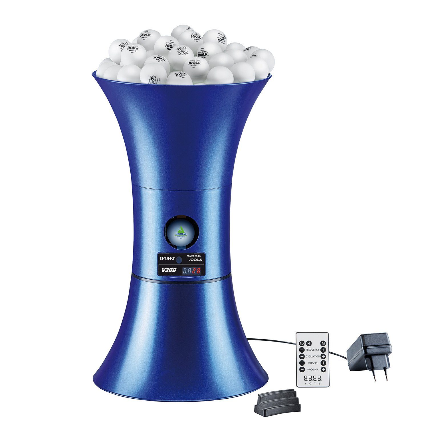 Joola Tischtennisball Tischtennis-Roboter iPong V300, Ballmaschine - Tischtennistrainer für 40+ mm Tischtennisbälle