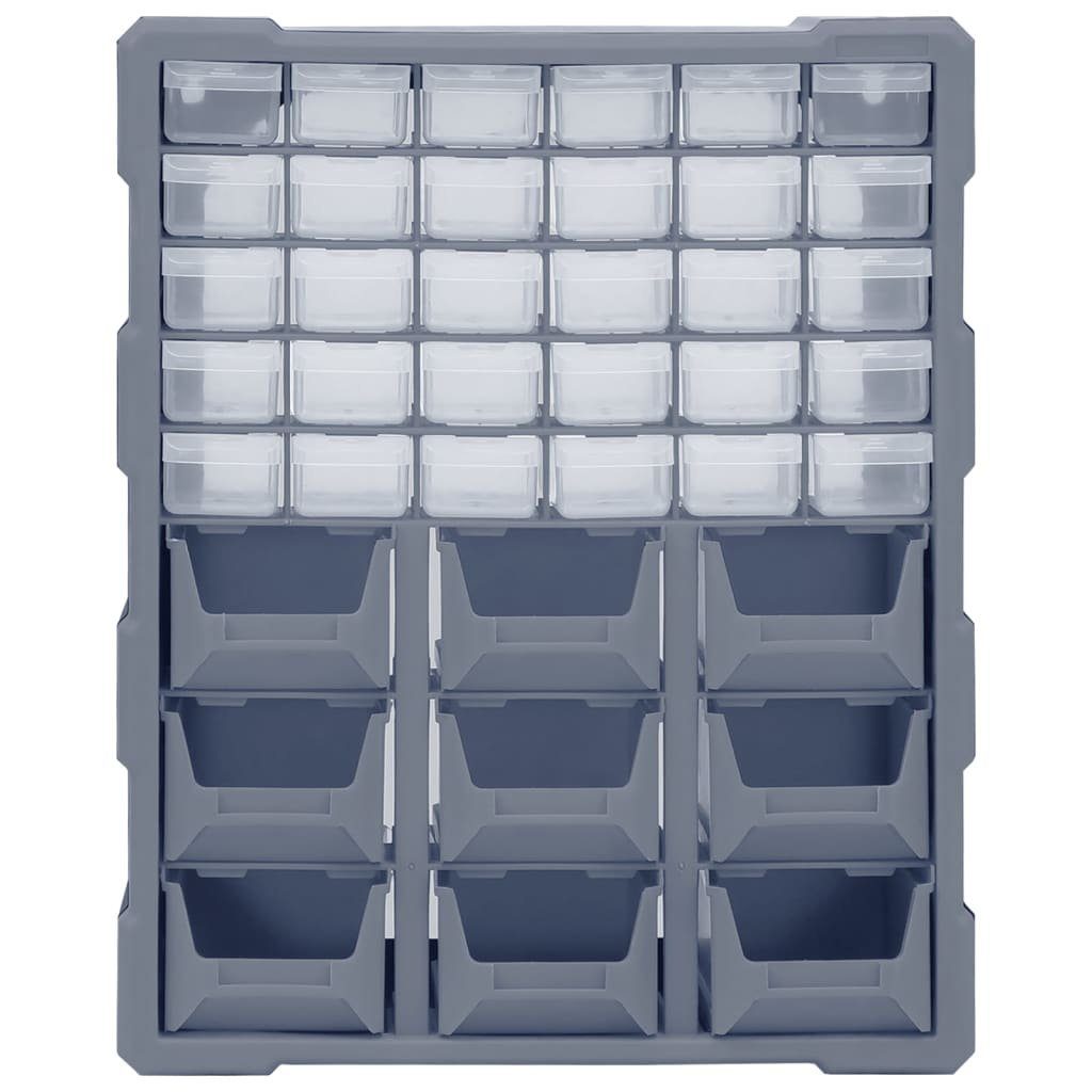 St) Multi-Schubladen-Organizer mit 39 (1 38x16x47 Schubladen Werkzeugbox cm vidaXL