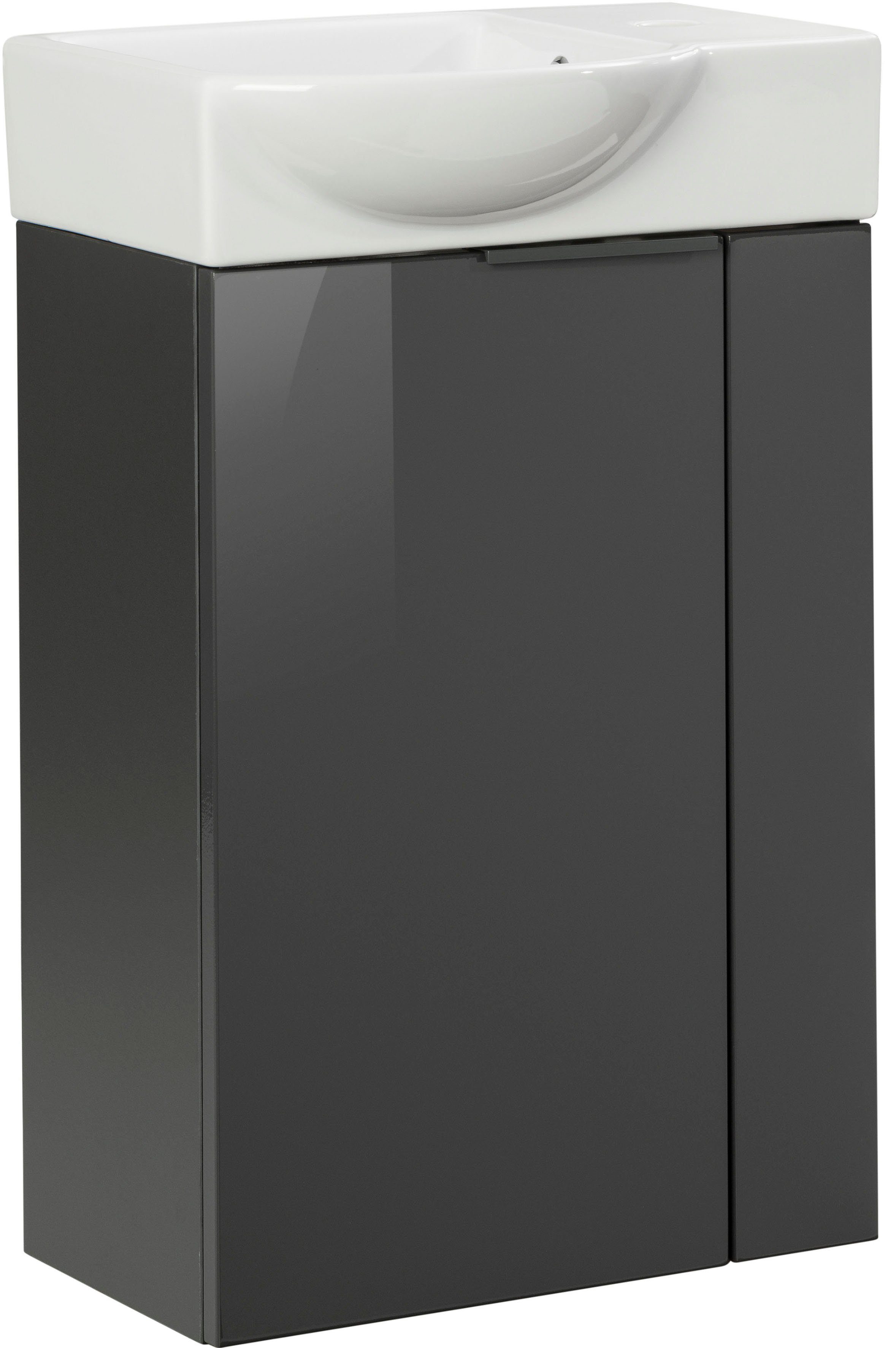 FACKELMANN Waschtisch SBC (Set), bestehend aus Becken und Unterbau, Breite ca. 45 cm