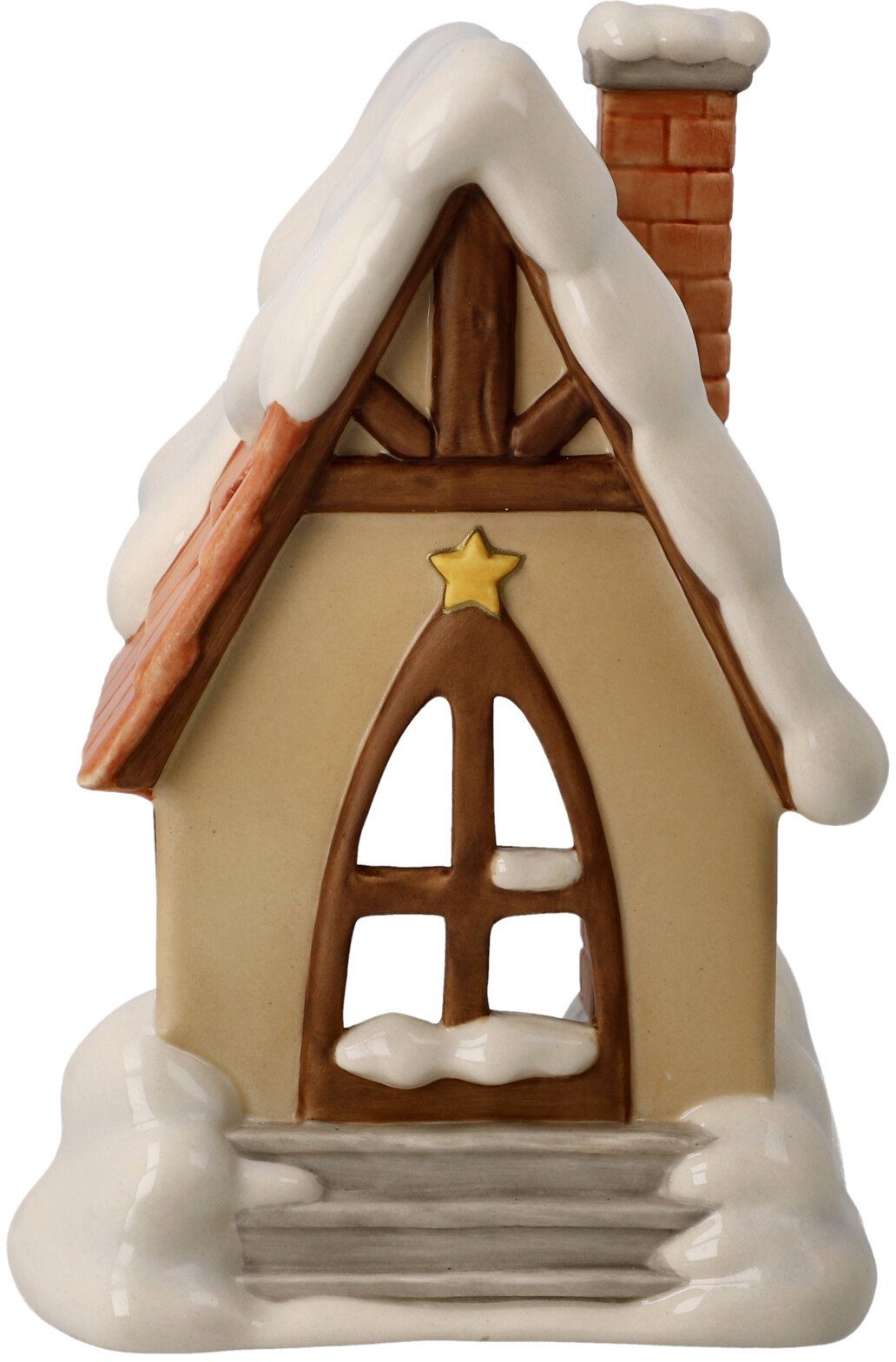 Goebel Windlicht Winterwald, Weihnachtsdeko, Steingut, Lichterhaus günstig online kaufen