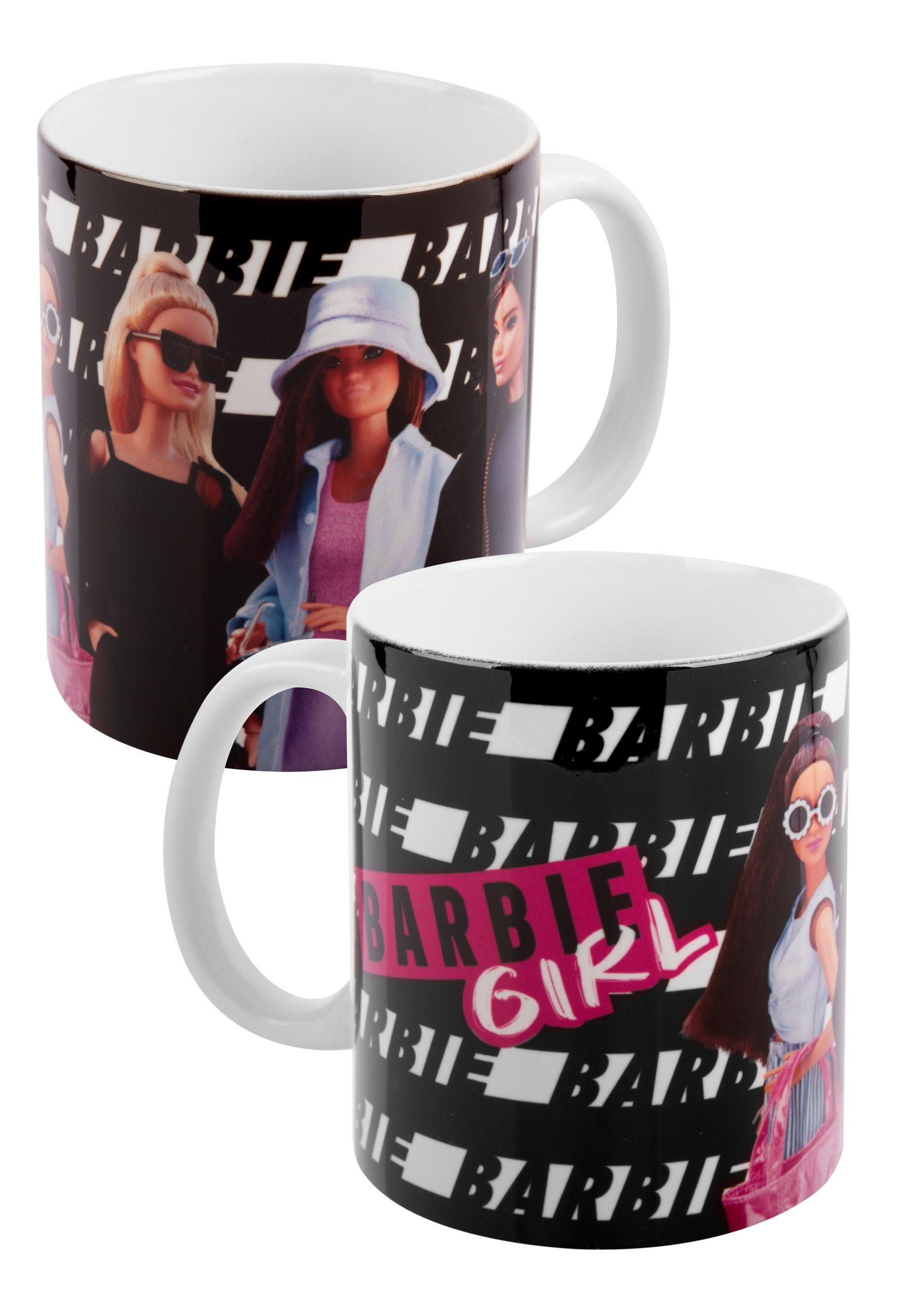 United Labels® Tasse Barbie Tasse -Barbie Girl - Kaffeebecher aus Porzellan 320 ml, Porzellan