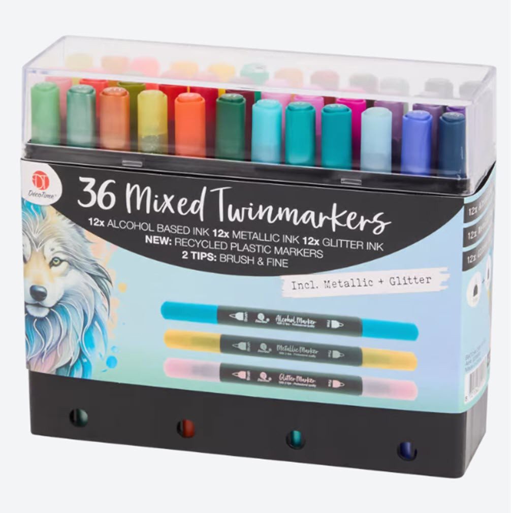 Spectrum Dekorierstift Travelbox Twinmarker 40 Stück (80-tlg)