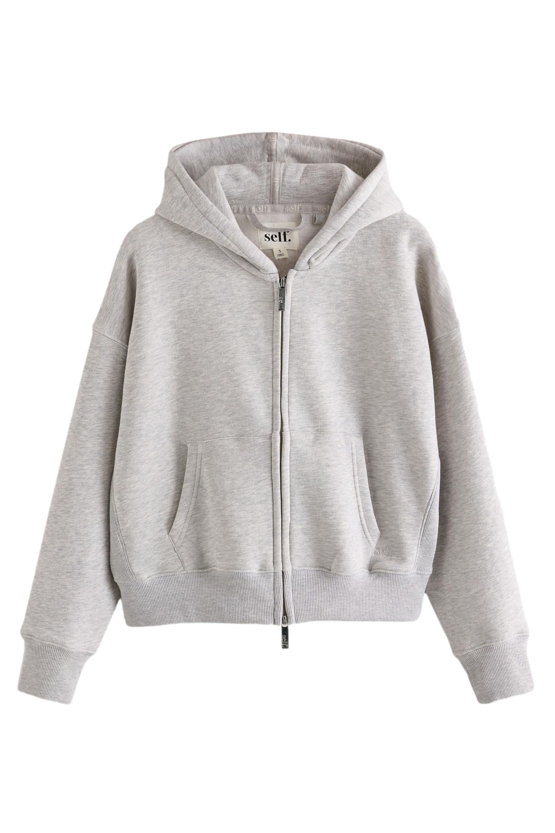 self Kapuzensweatjacke Self. Kapuzenjacke mit Reißverschluss günstig online kaufen