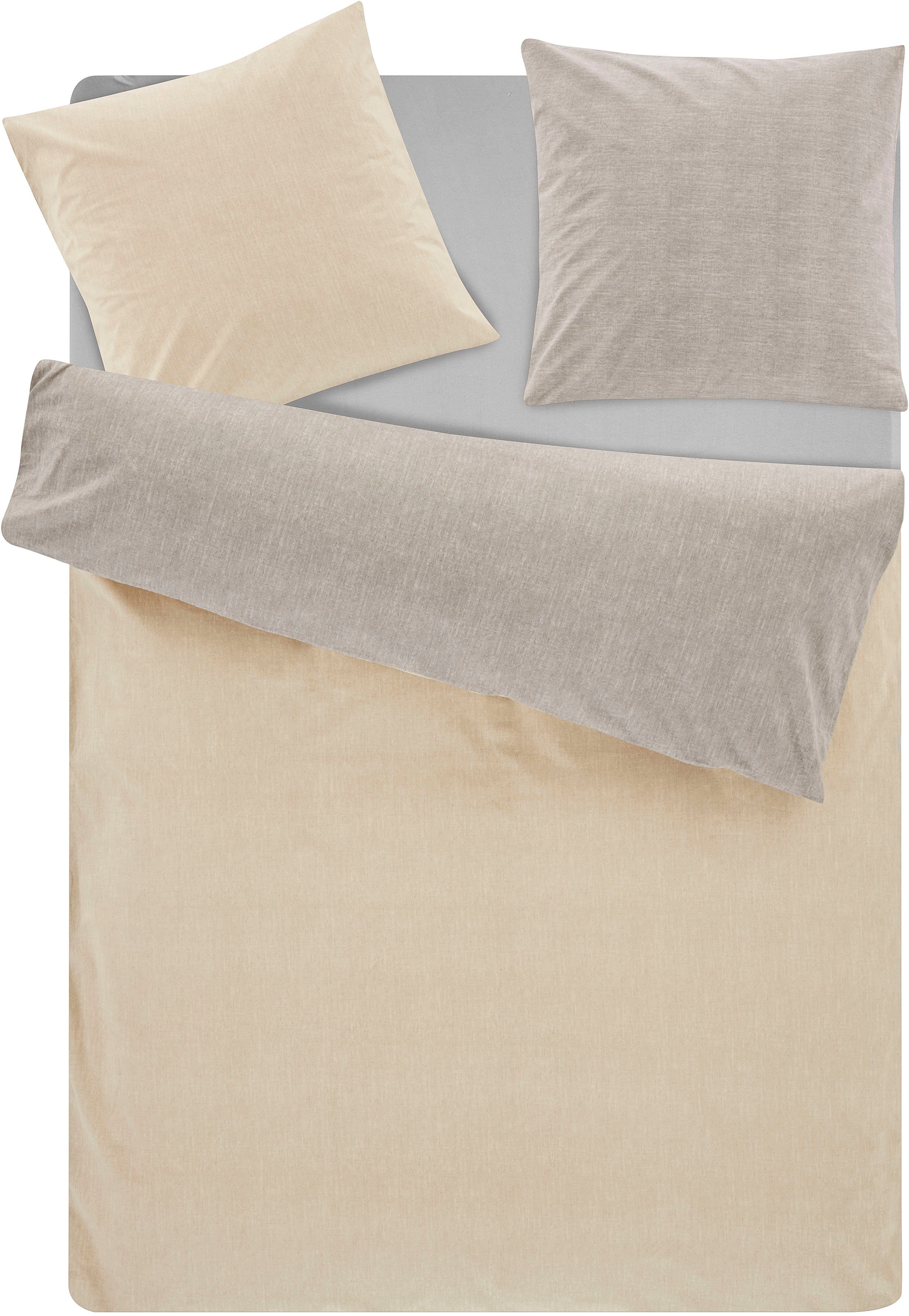 Bruno Banani Wendebettwäsche Merlin in Gr. 135x200 oder 155x220 cm, Linon, günstig online kaufen