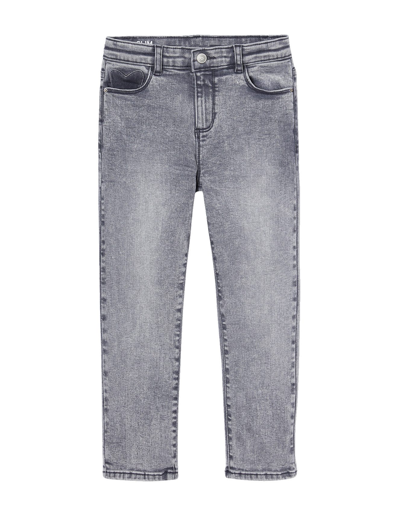 7/8-Caprijeans Mädchen Slim-Jeans, Hüftweite COMFORT