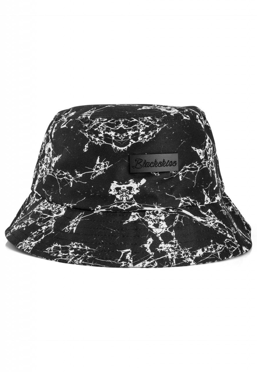 Sonnenhut Fenrir Vol. II Bucket Hat - Schwarz-Marmor