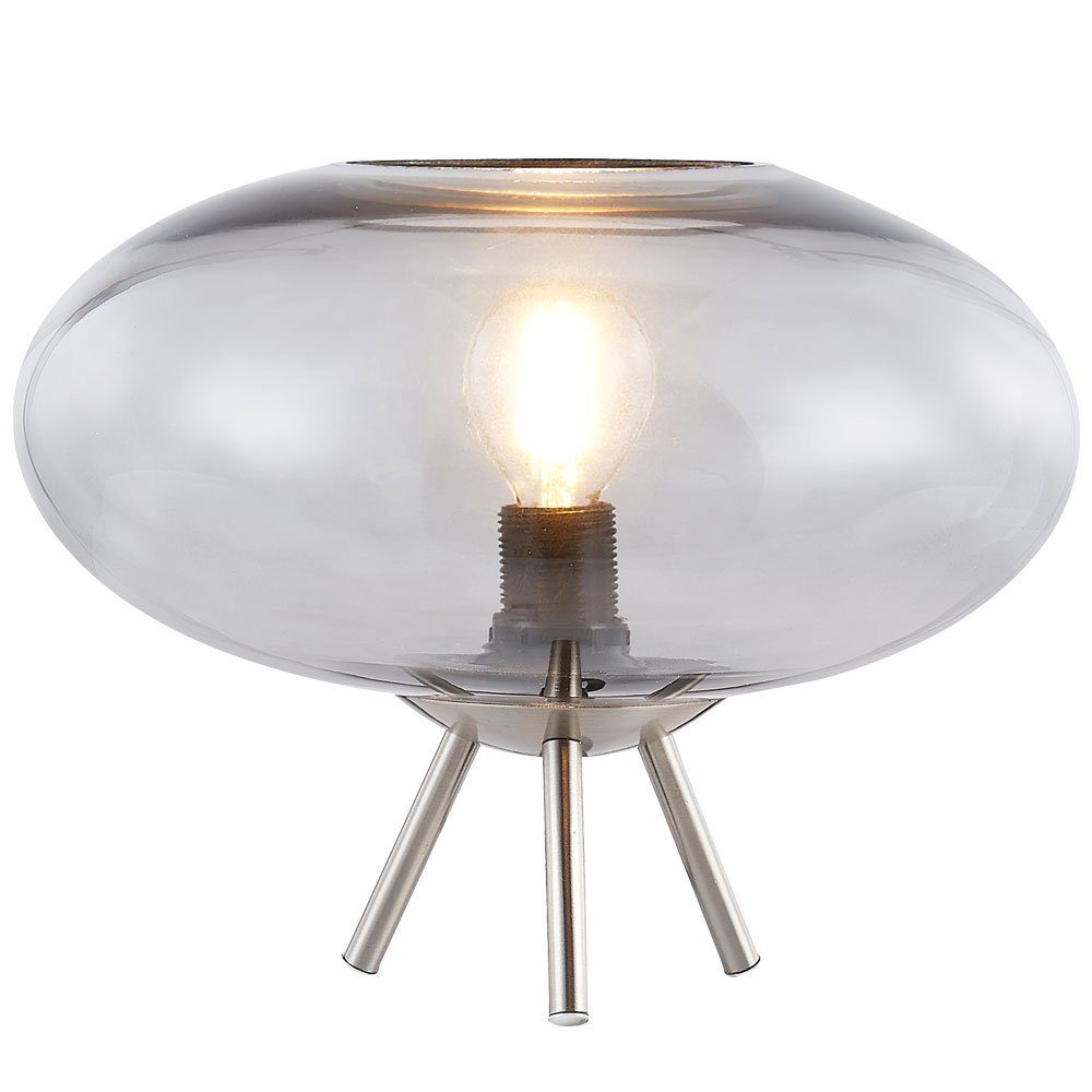 LED Schreib Tisch Lampe Vintage Ess Zimmer Beton Beistell Leuchte Nacht-Licht 