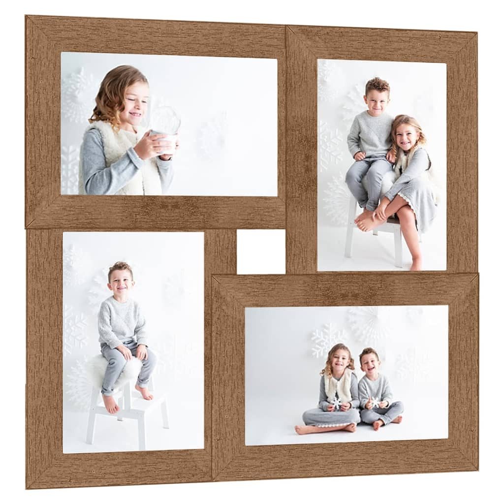 furnicato Bilderrahmen Collage für 4x(13x18 cm) günstig online kaufen