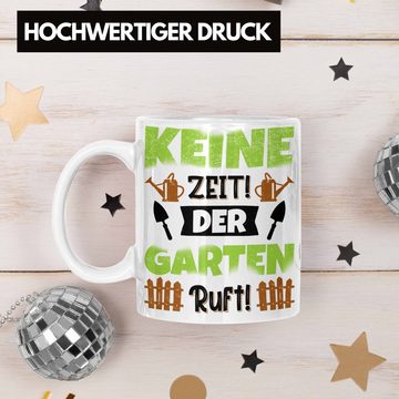 Trendation Tasse Trendation - Gärtner Tasse Geschenk Spruch Garten Becher Kaffeetasse für Hobbygärtner Garten