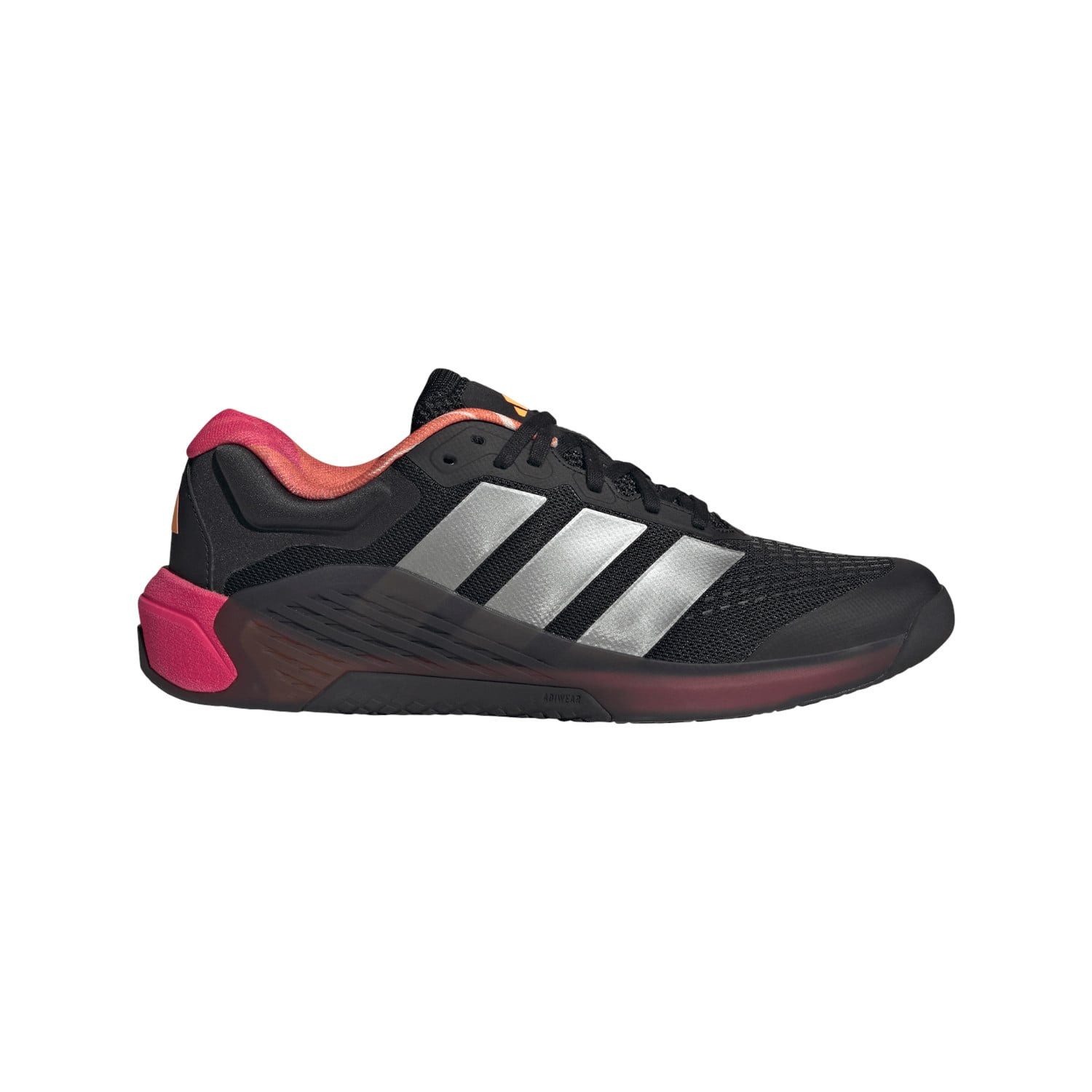 adidas Performance Dropset 4 Power Trainer schwarz/silber/pink Herren Fitnessschuh