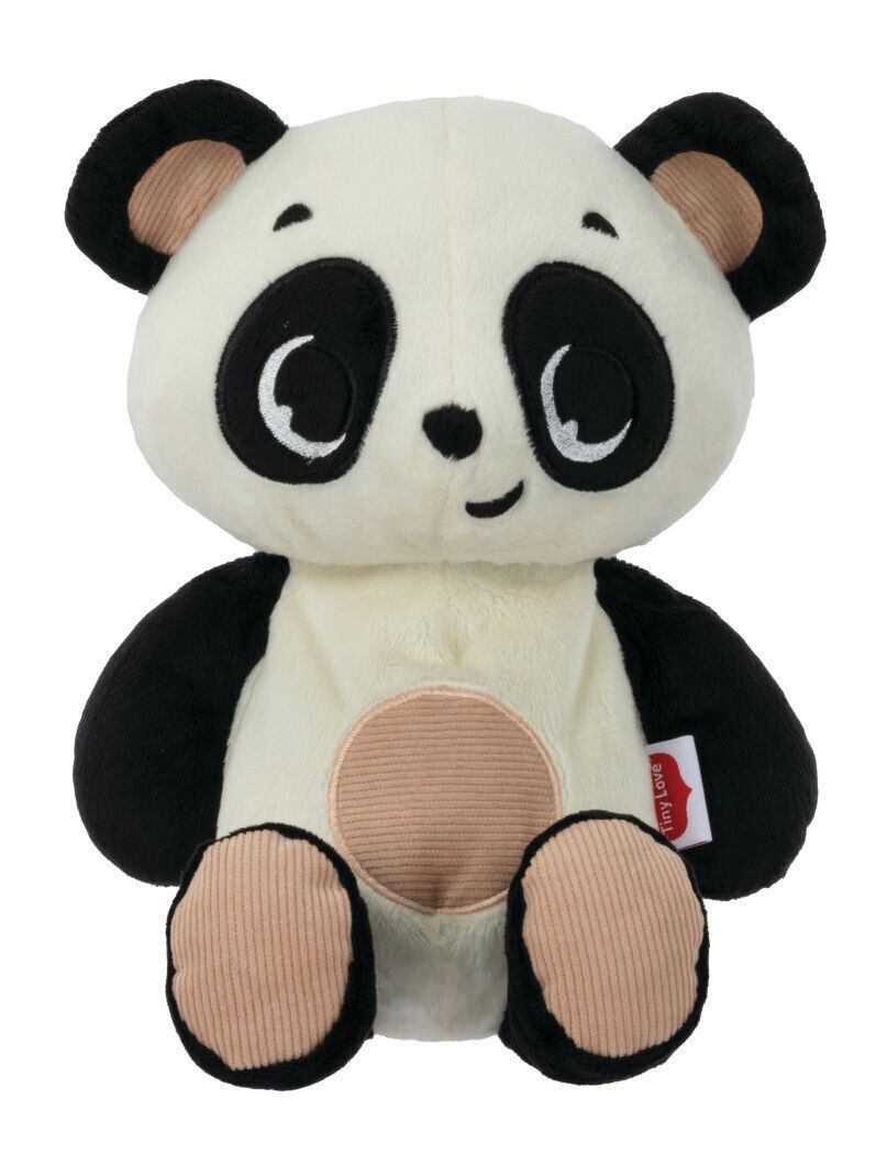 Tiny Love Babyspiegel Tiny Love Snuggly Buddy Panda Plüschtier, Melodien, sanftes Licht, USB