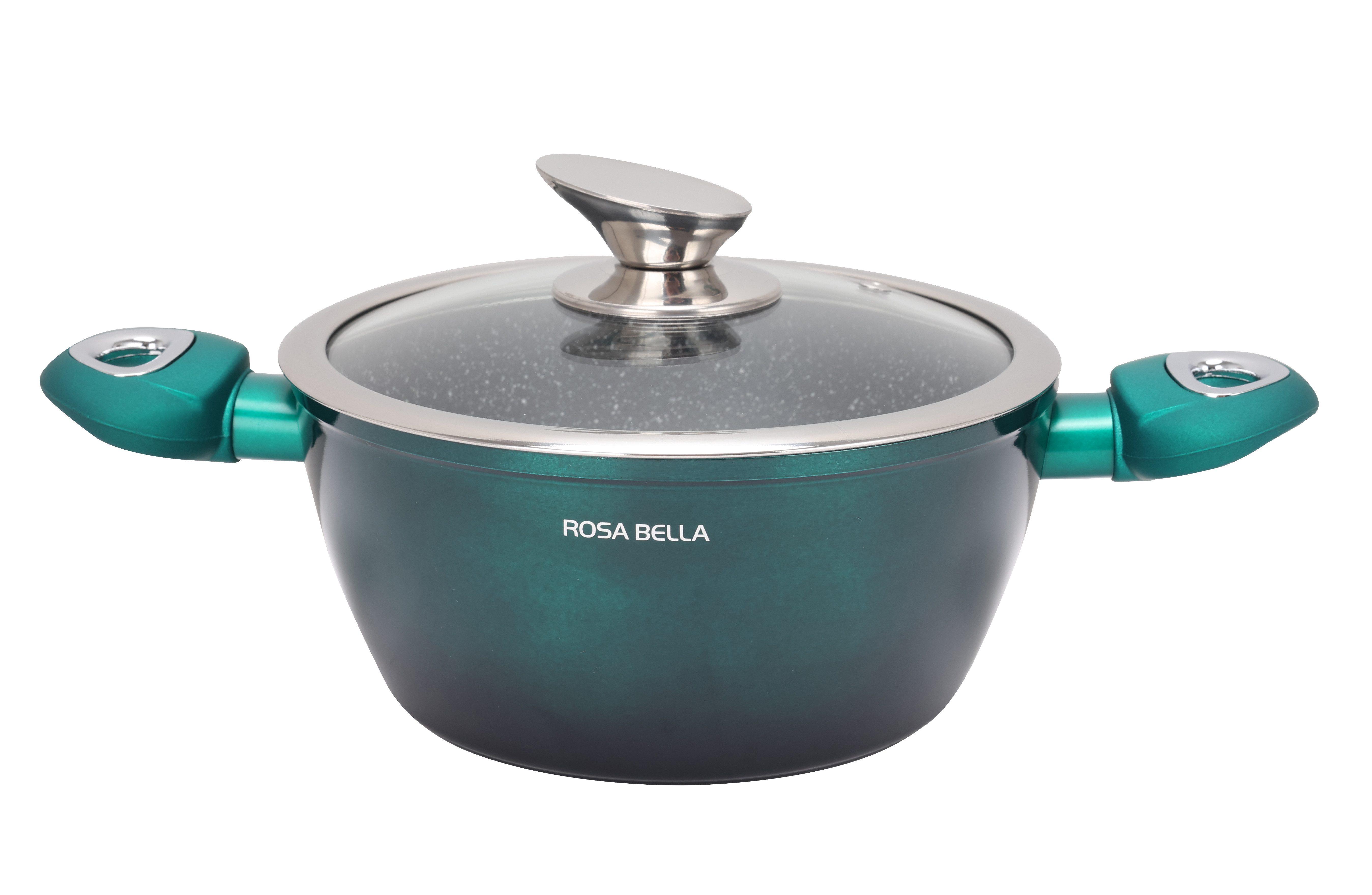 Edenberg Topf-Set Wunderschönes Topfset in 4 Farben, Suppentopf, Spargeltopf, Eiertopf, Aluminiumguss, Keramik, Edelstahl (Verleihen Sie Ihrer Küche Stil und Funktionalität – mit dem Rosa Bella Topfset von Edenberg kochen Sie nicht nur gesünder, sondern auch mit echtem Genuss und farbenfroher Eleganz!, 8-tlg., Zeitloses Design des Topfsets. Eine ideale Geschenkidee! Hochwertig)