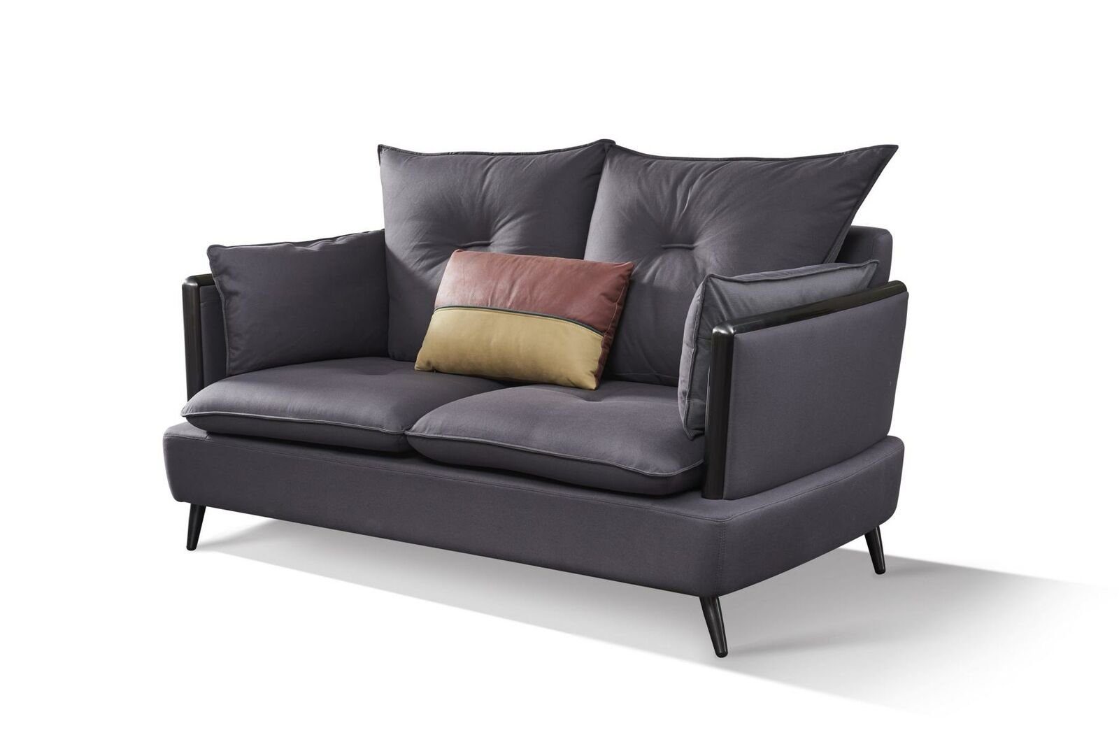 JVmoebel Sofa, Sofa 2 Sitzer Design Sofas Polster Couchen Textil Relax Moderne