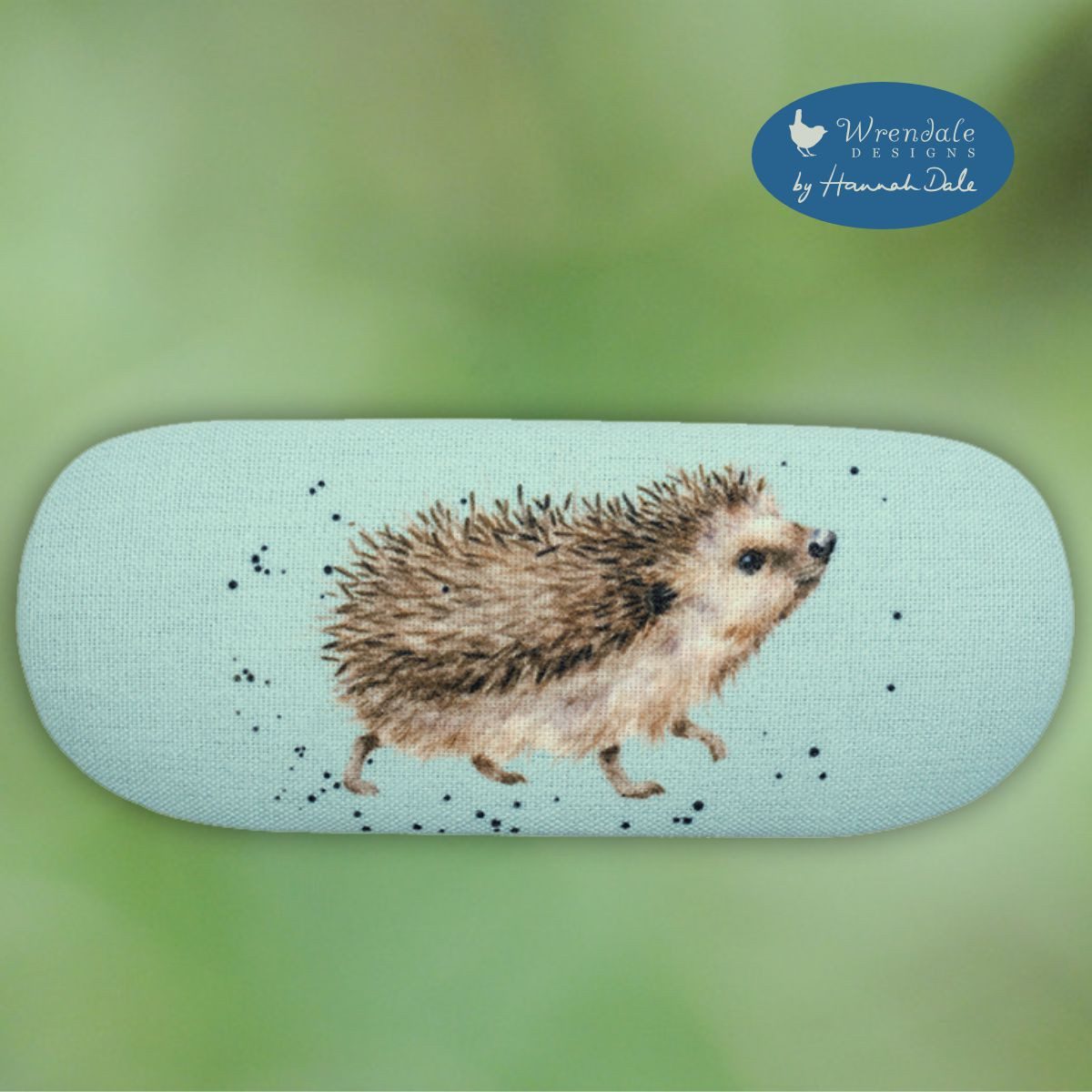 Wrendale Brillenetui Wrendale Designs Brillenetui Hardcase Igel-Liebe mit Putztuch