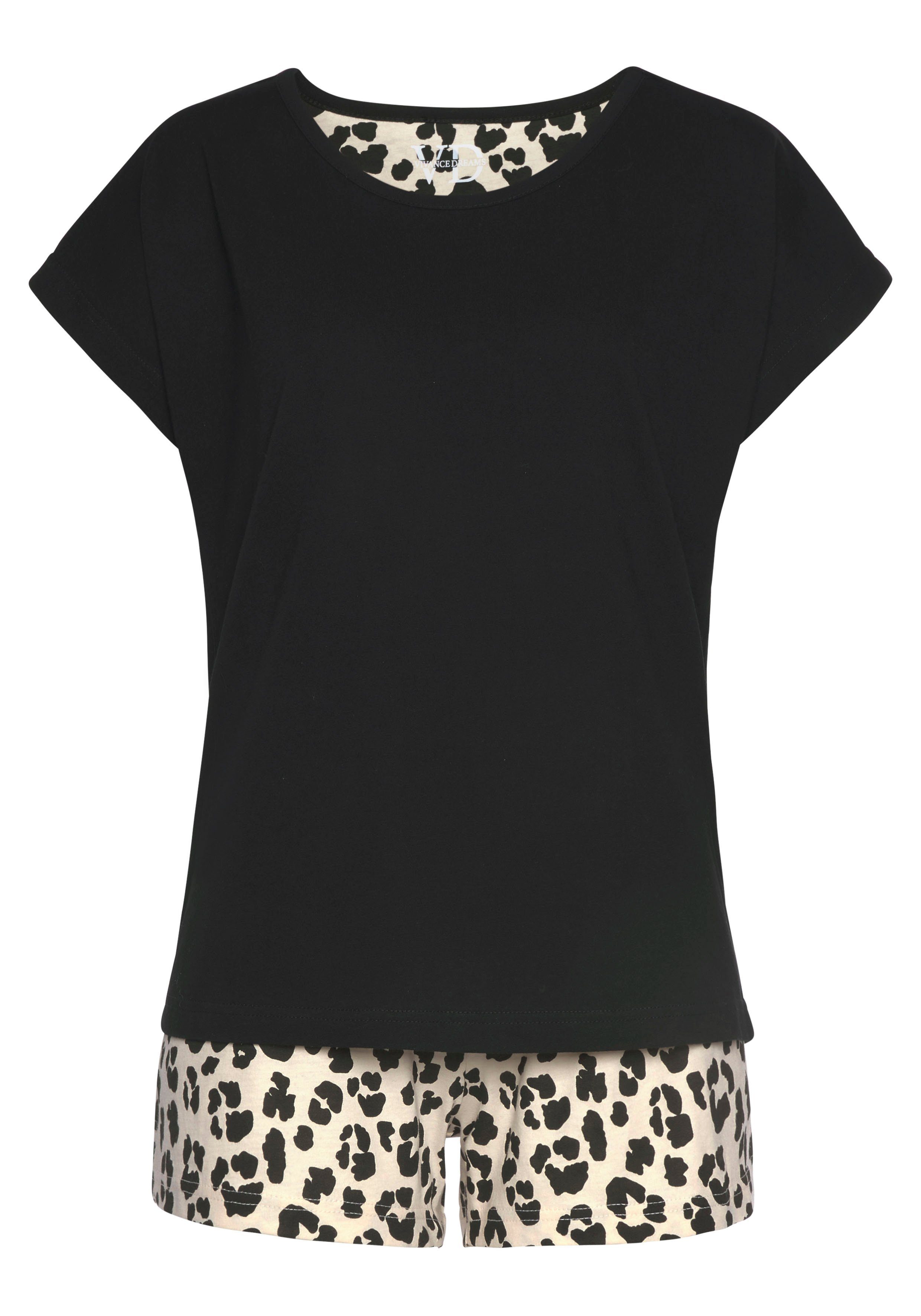 Vivance Dreams by Lascana Shorty mit Animal-Print – Bild 2 von 3