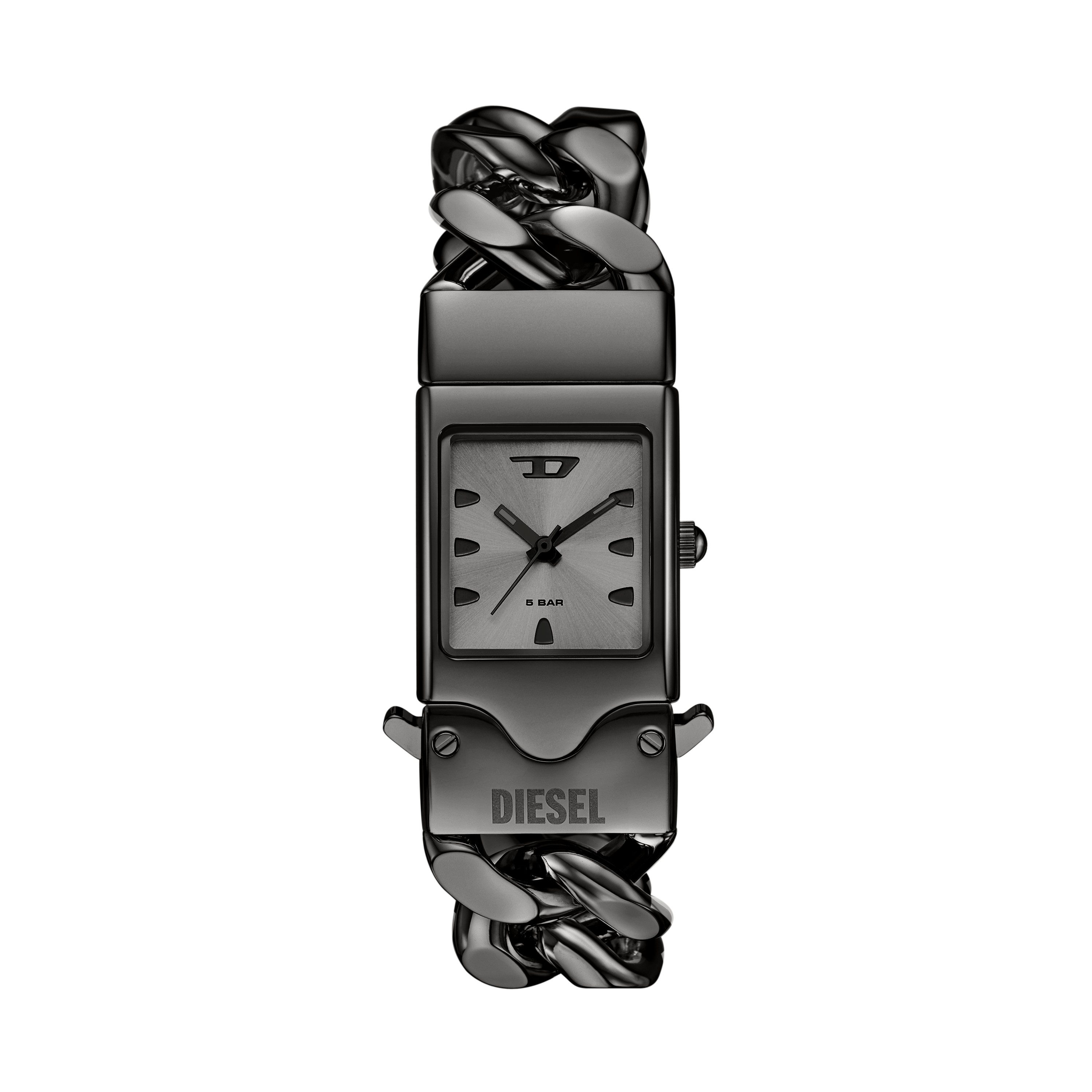 Diesel Quarzuhr CLOSER DZ2227, Armbanduhr, Herrenuhr, Edelstahlarmband, analog