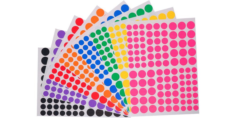 Cléopâtre Aufkleber Sticker Geometrisch, Geometrisch, ca. 864 Stück