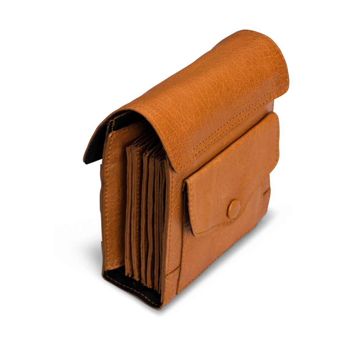 muud Handtasche Lederorganizer Betina Whisky