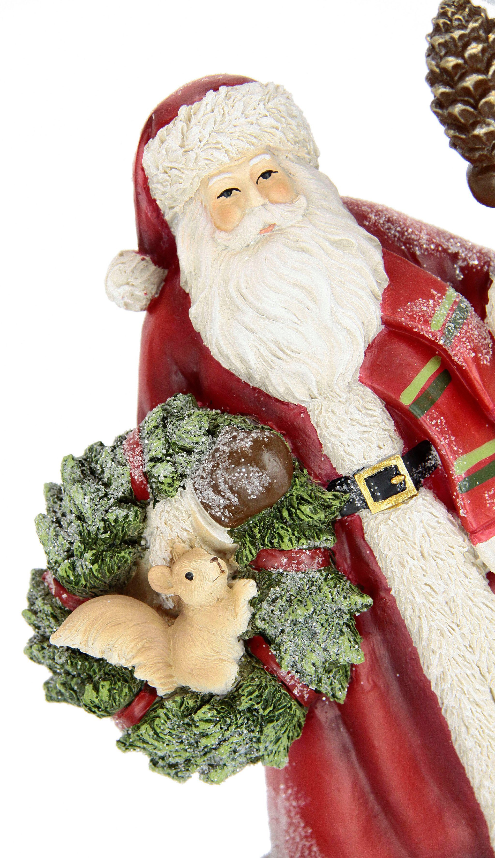 Santa Figur, Dekoration, Nikolaus, Dekofigur Nikolaus I.GE.A. Dekofigur Claus