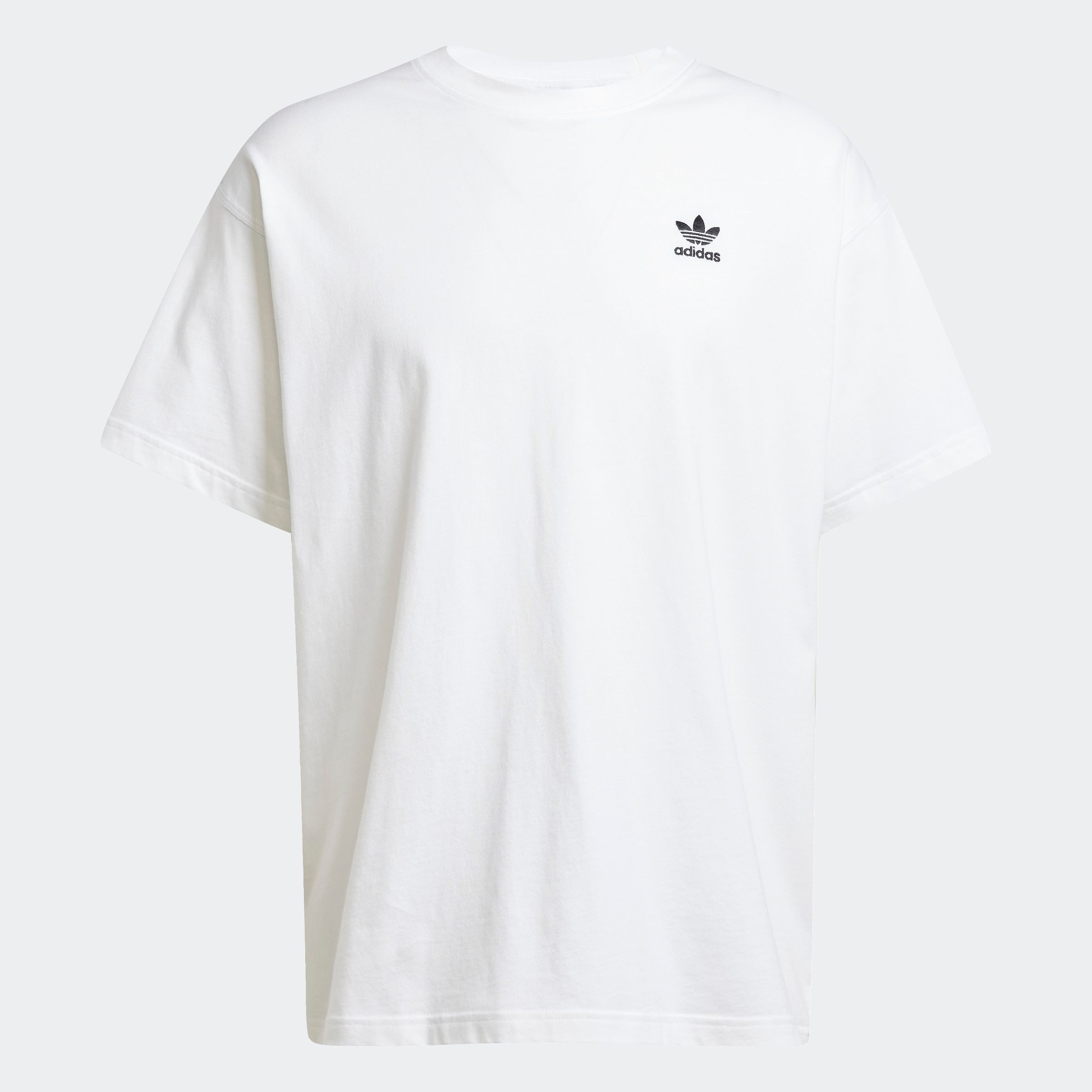 adidas Originals T-Shirt ESS OS TEE lockere Silhouette, mit geripptem Rundhalsausschnitt, aus Baumwolle