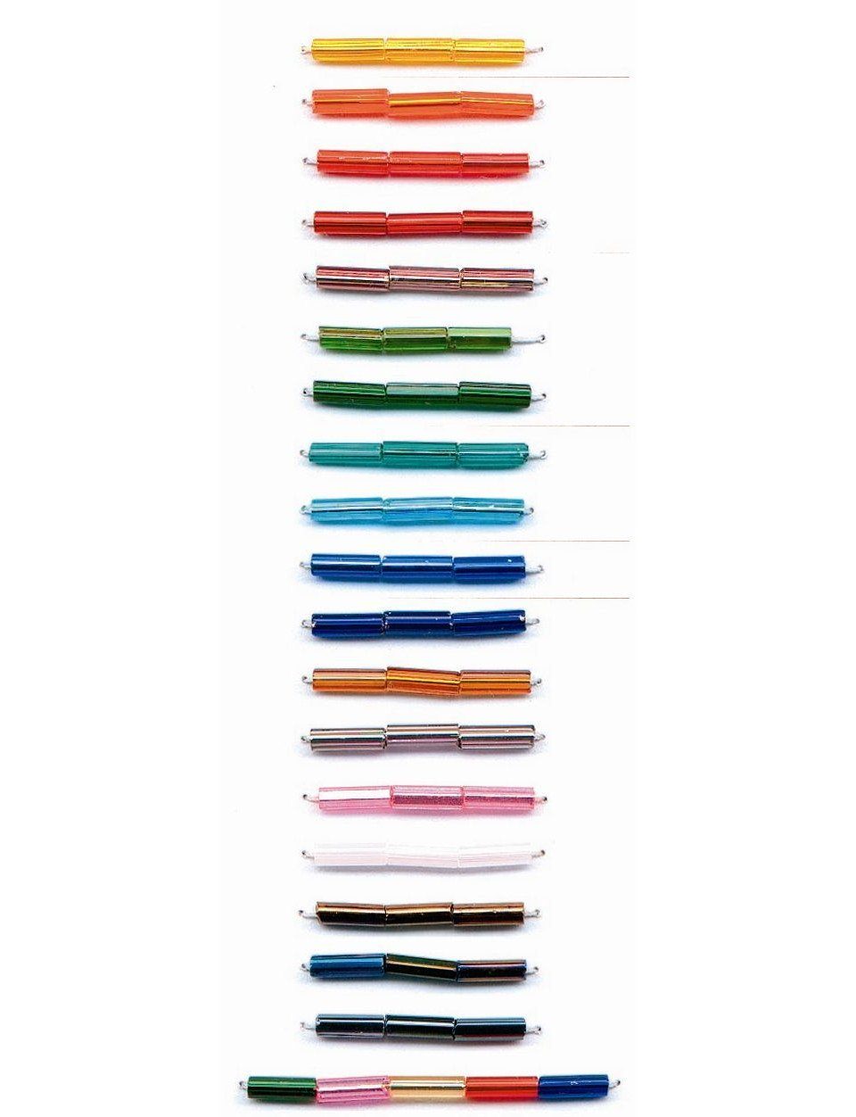 Glorex Bastelperlen Glorex Stifte Silbereinzug 6 mm 17 g, hellblau