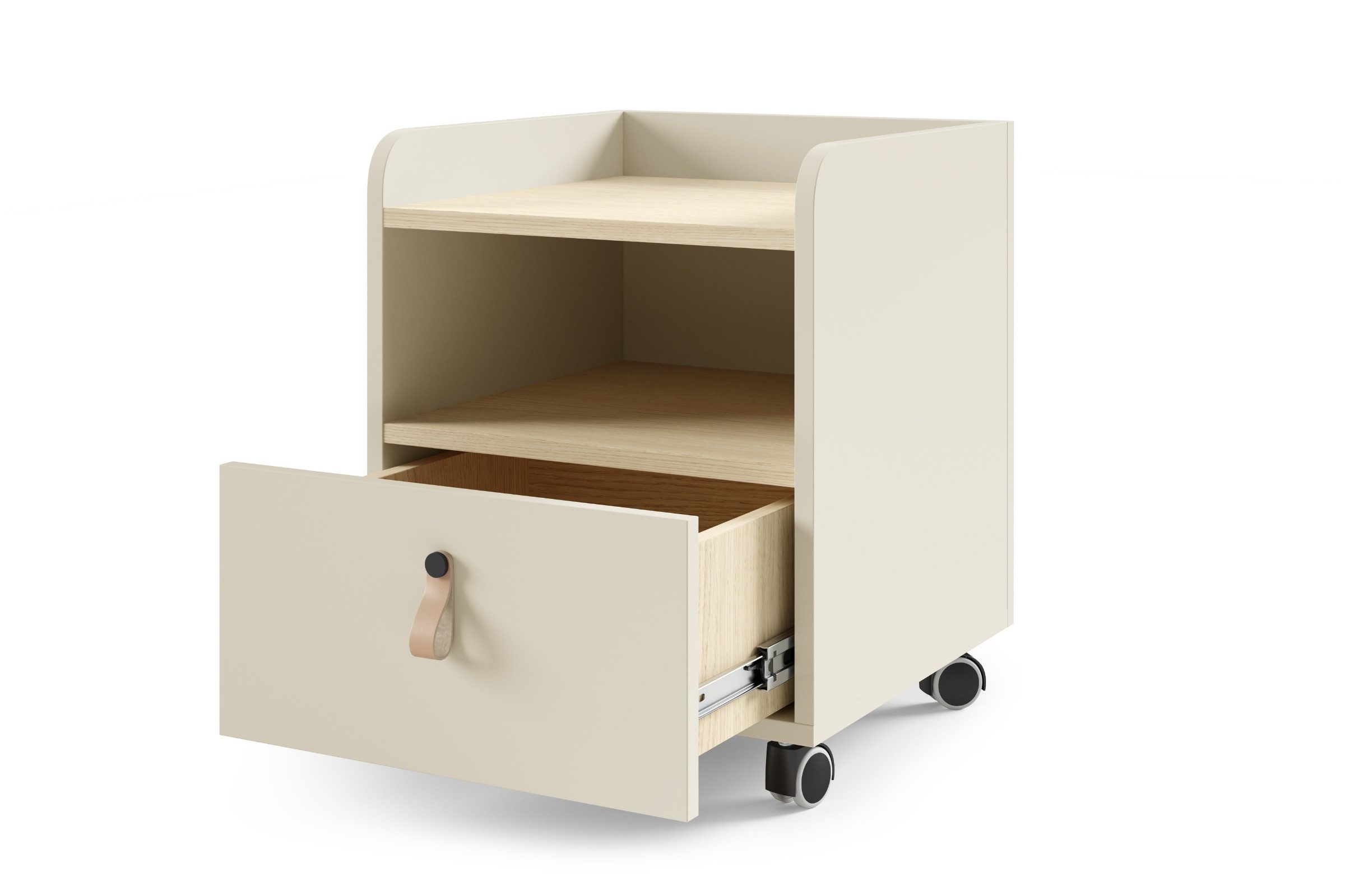 Deine Möbel 24 Container SOVI 17 mit Schublade, passend zum Schreibtisch SOVI 16 (Set, 1-St., SOVI - Kollektion, skandinavisches Design) ideal für Kinderzimmer, Jugendzimmer & Arbeitszimmer