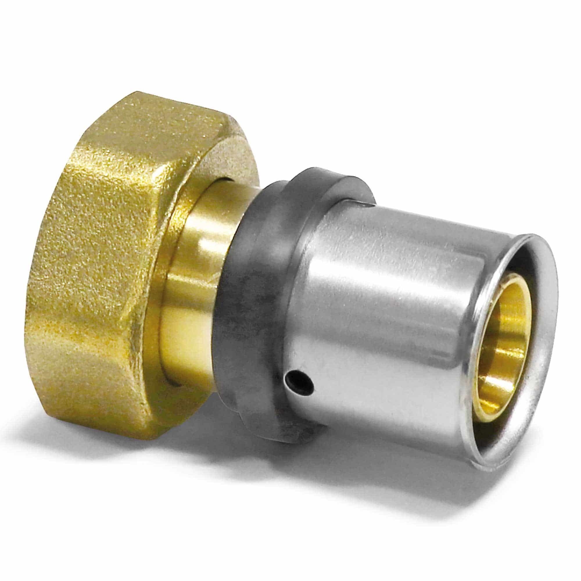 PipeTec Deutschland Pressfitting, Pipetec Press-Übergangsverschraubung von Alu-Verbundrohr