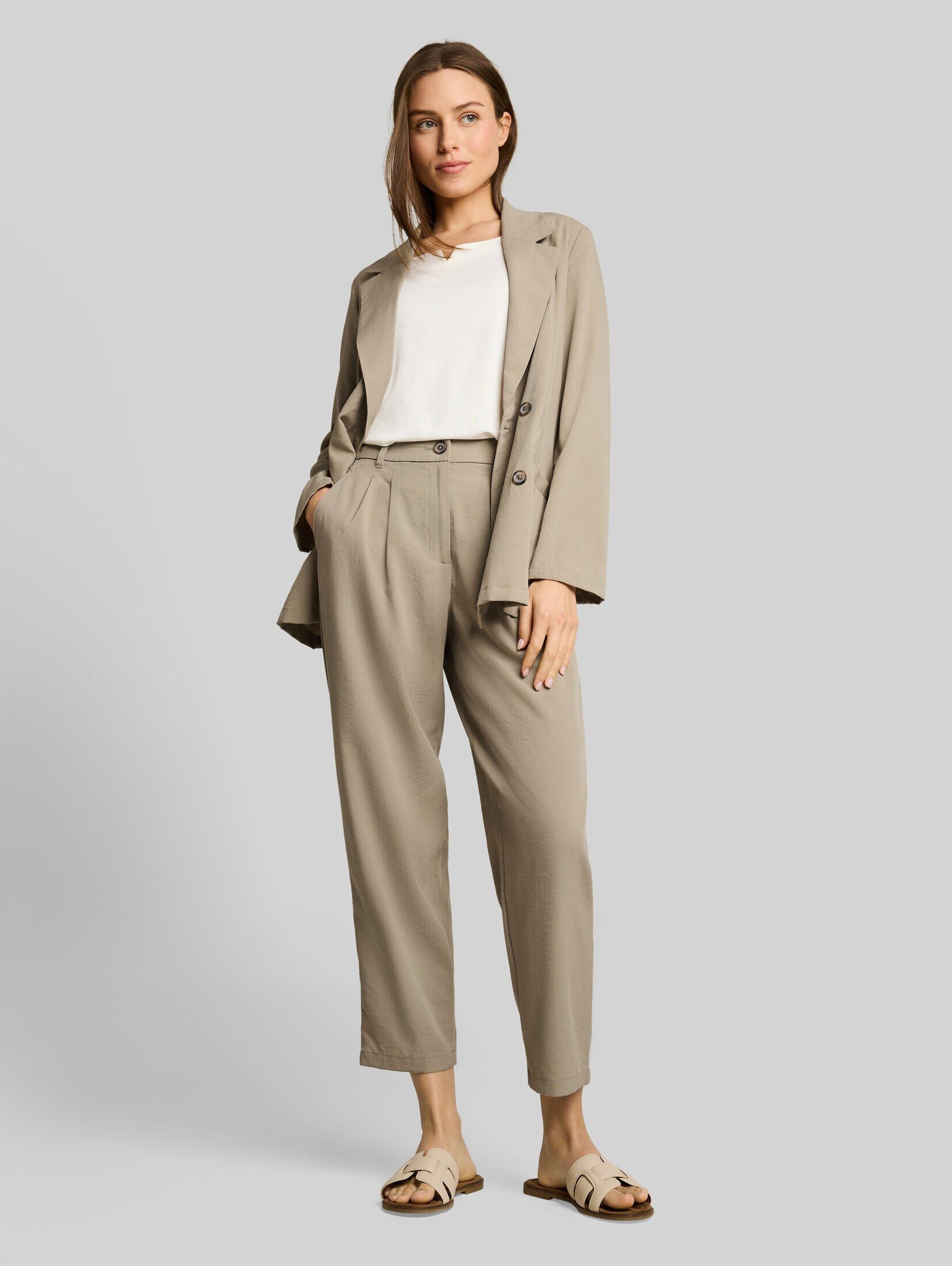 TOM TAILOR 7/8-Hose Hosen & Chino Cropped Barrel Hose
