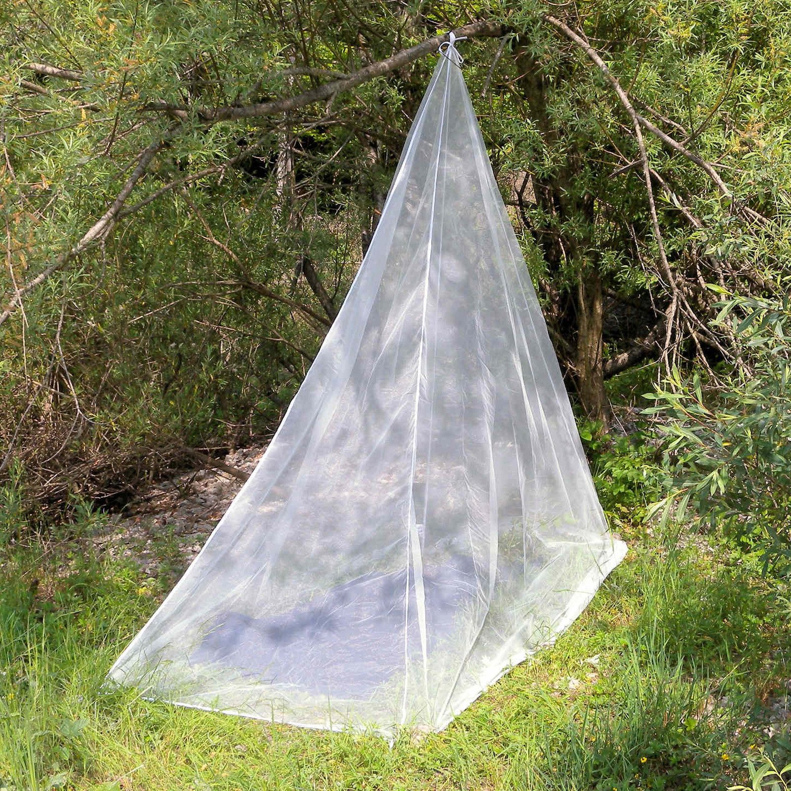 Brettschneider Moskitonetz Fine Mesh Pyramid Moskitonetz, Reise Mücken Netz Insekten Schutz